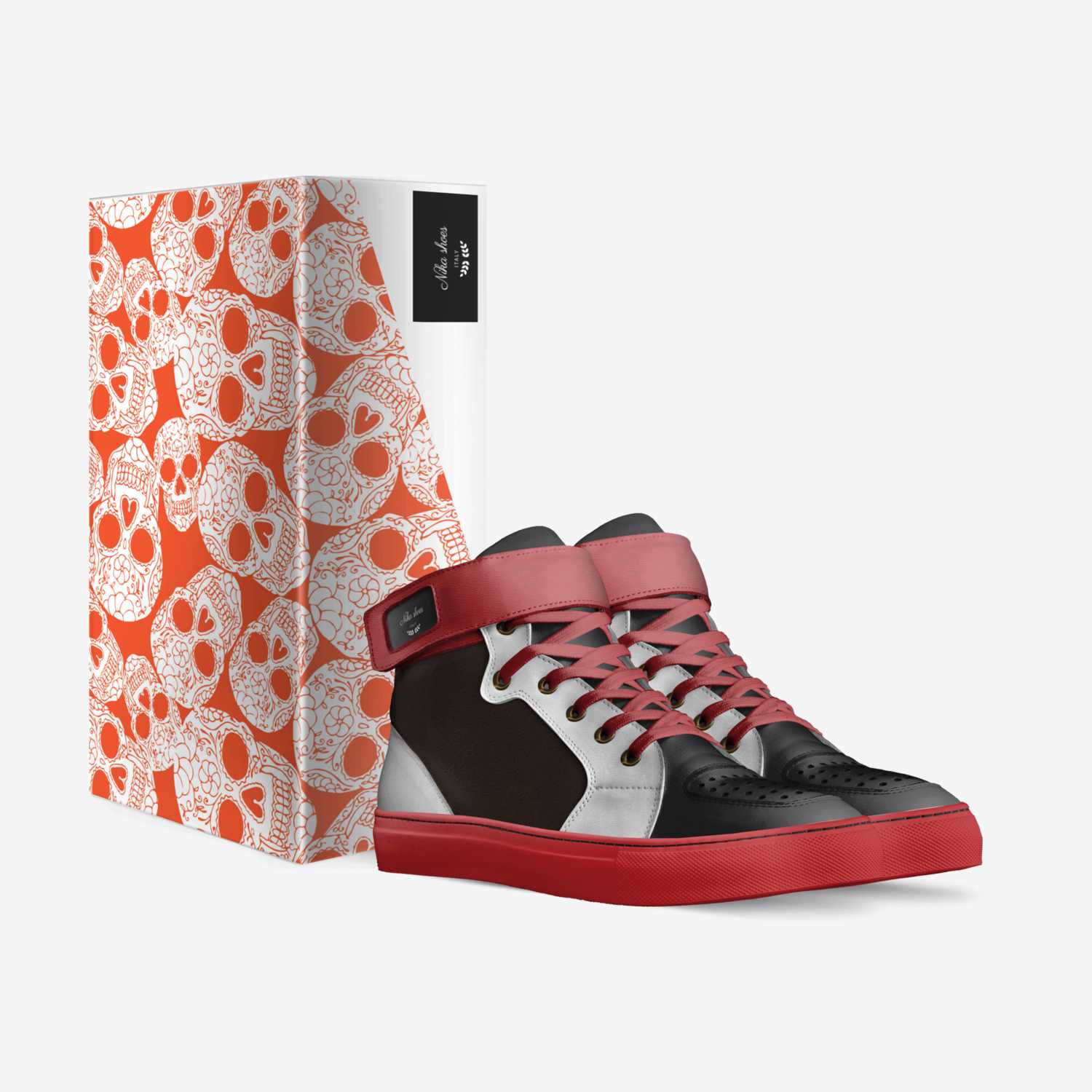 Nika skateshoes custom made in Italy shoes by Francisco Jose Salado Berlanga | Box view