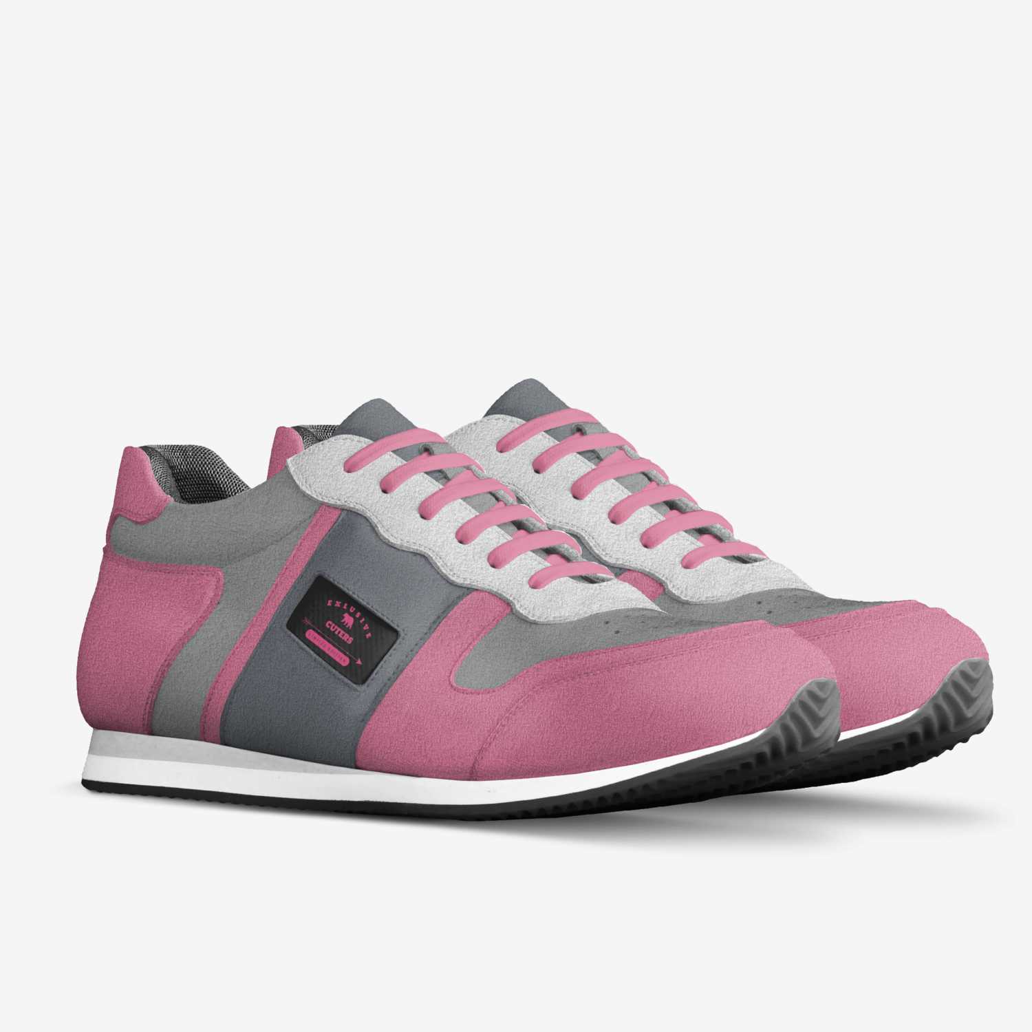 cuters custom made in Italy shoes by Ally Mitchell | Double view