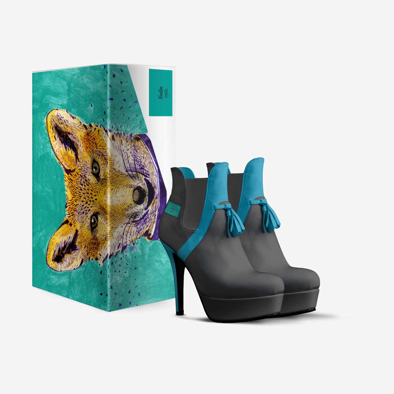 Nadin custom made in Italy shoes by Dina Aloxa | Box view