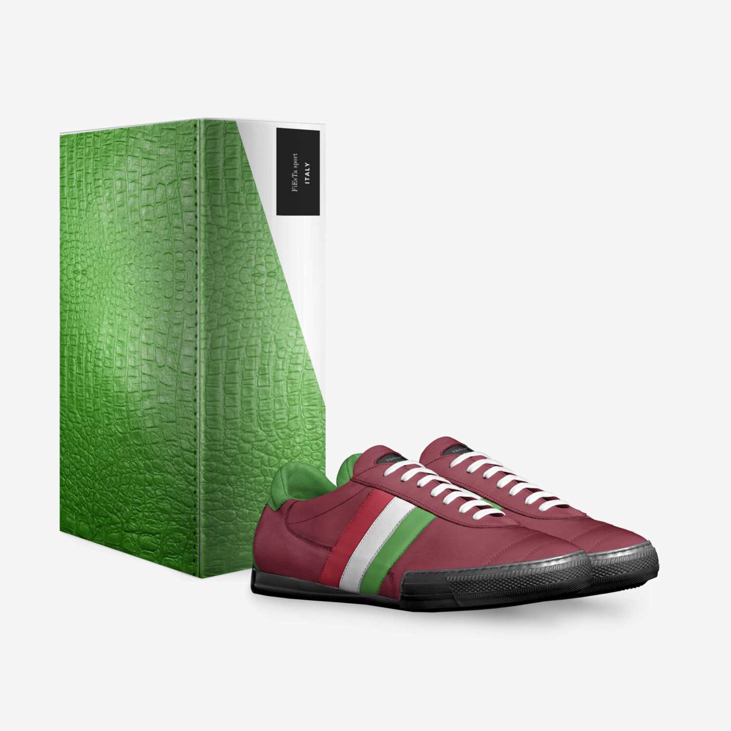 FiEsTa sport custom made in Italy shoes by Lucas Tikkanen | Box view