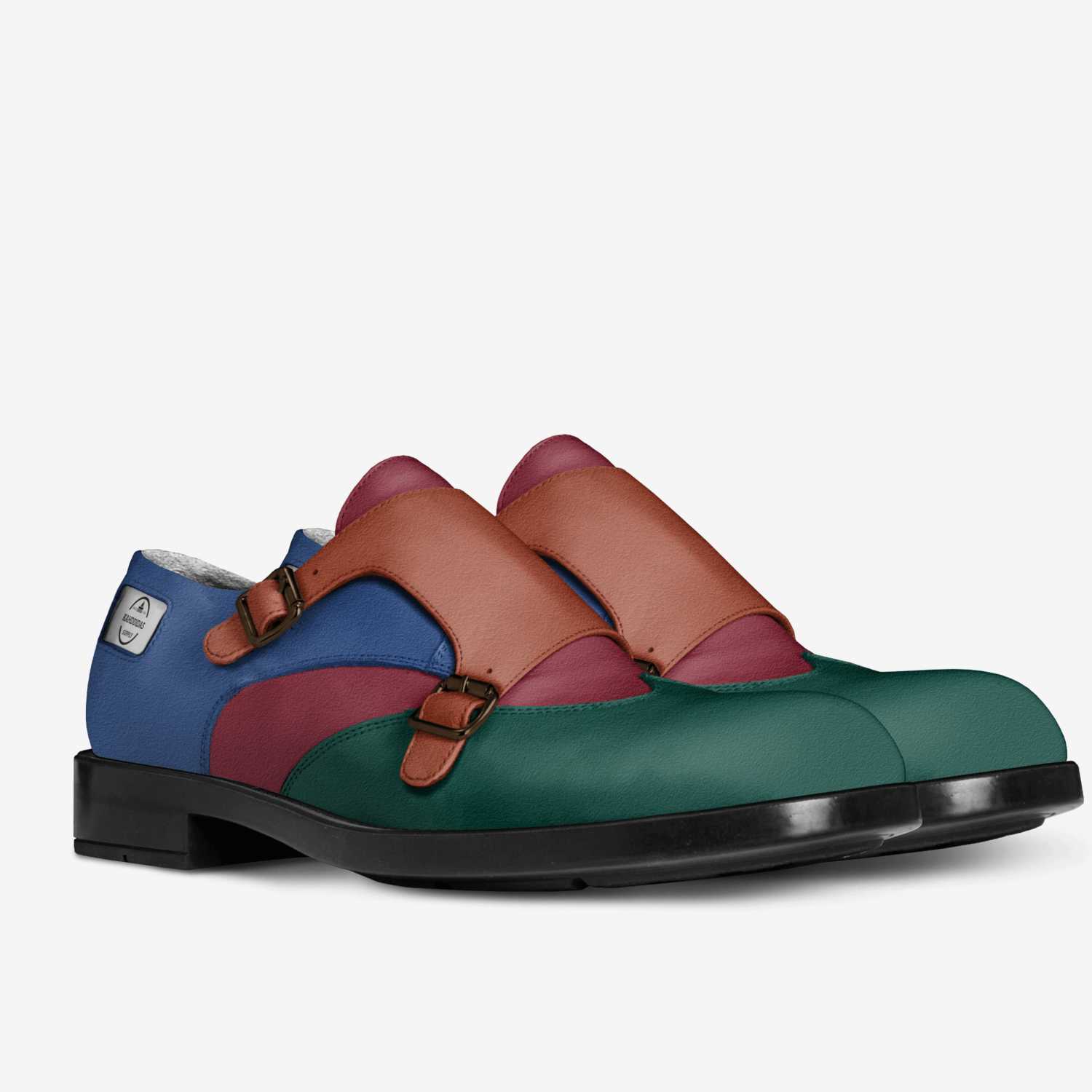 The Perry 11 custom made in Italy shoes by Kahliya | Double view