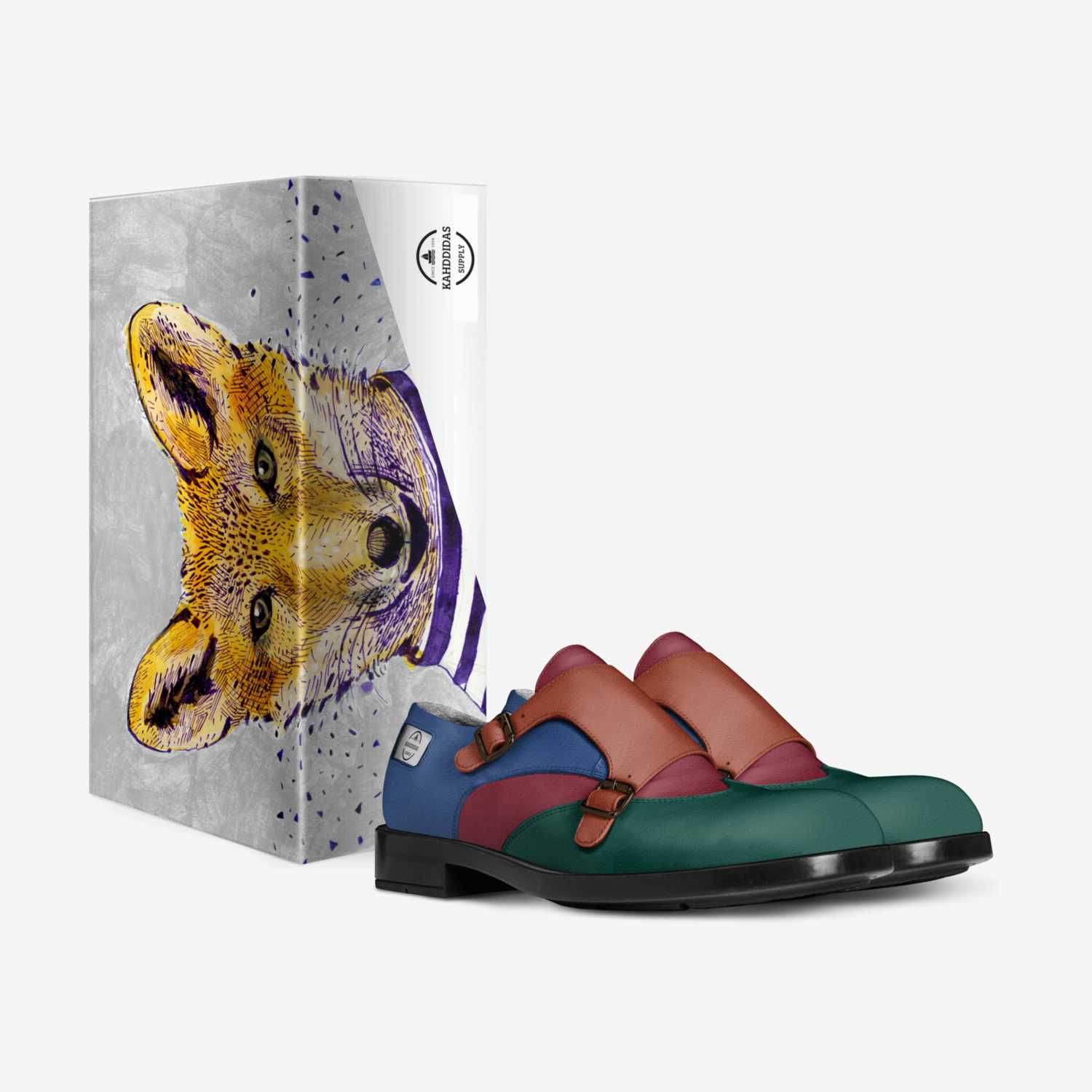 The Perry 11 custom made in Italy shoes by Kahliya | Box view