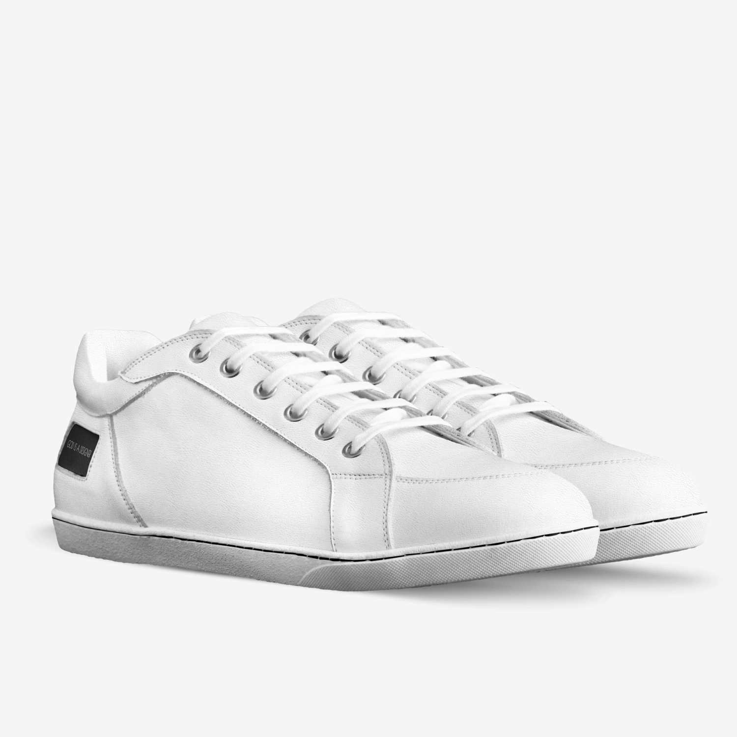 God is a designer custom made in Italy shoes by Michela Luna Parkle | Double view