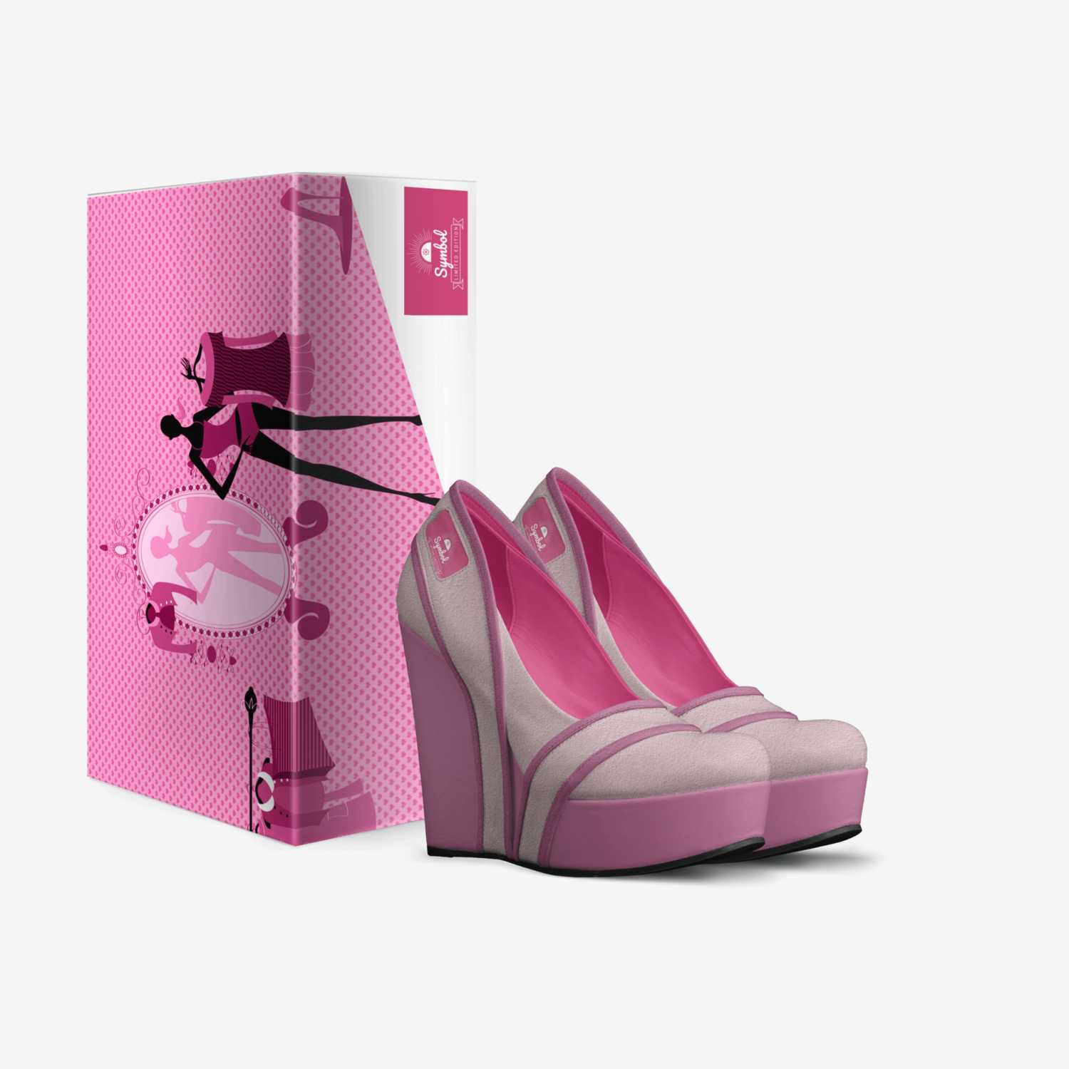 Symbol  custom made in Italy shoes by Darren Toodles Jr. | Box view