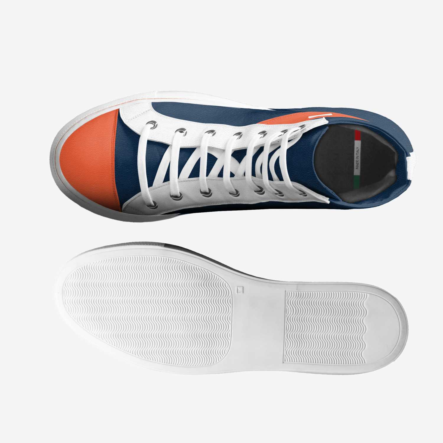 Freestyle custom made in Italy shoes by Tai Harris | Top view