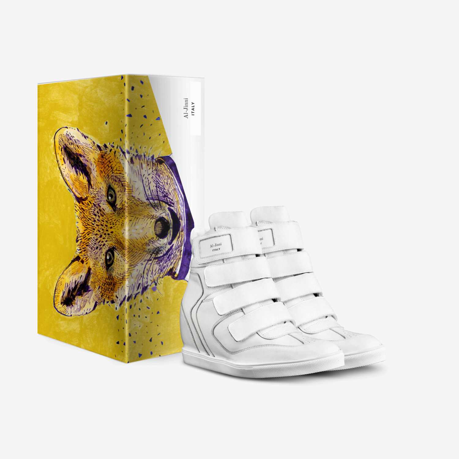 Al-Jinni custom made in Italy shoes by Michael Kees | Box view