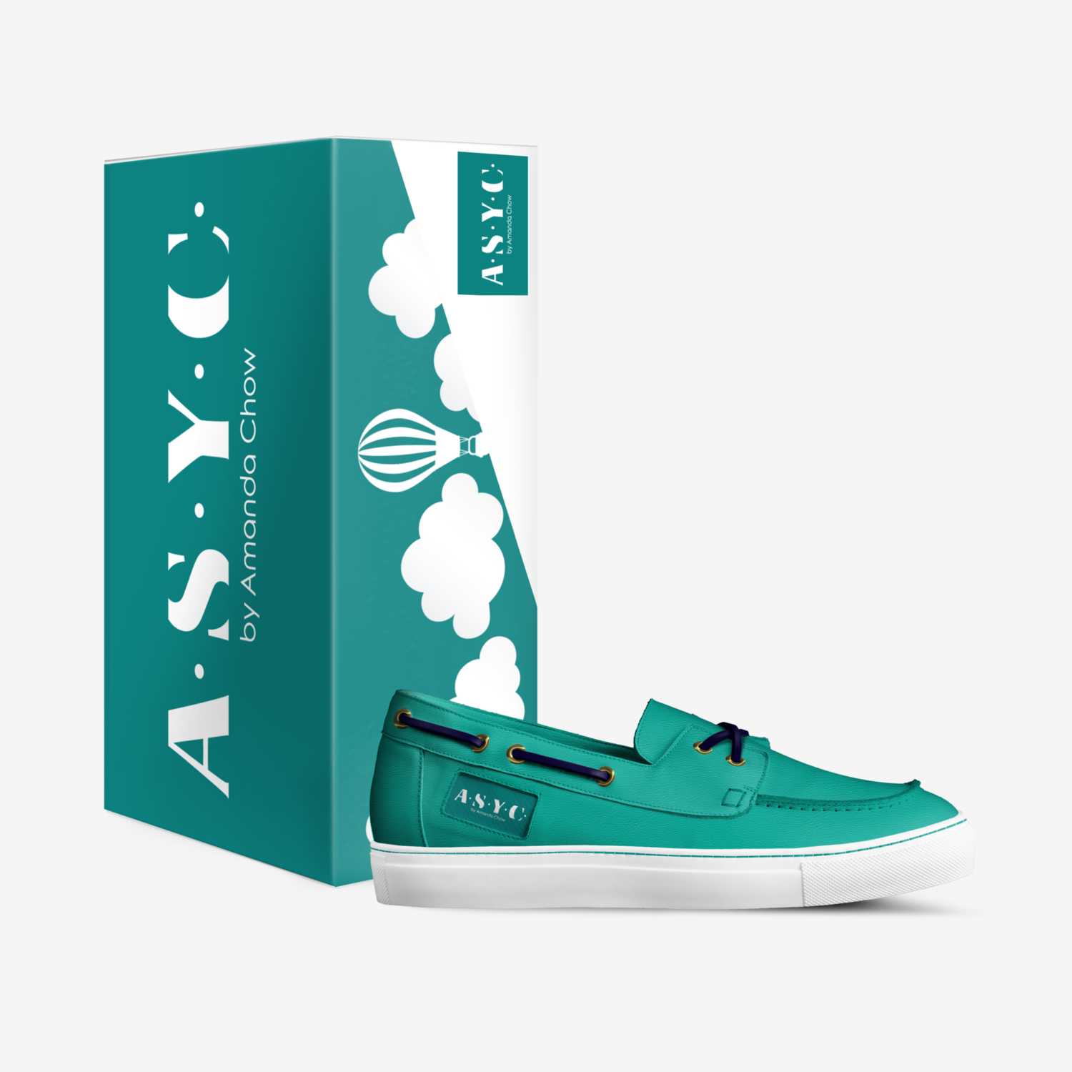 A.S.Y.C. custom made in Italy shoes by Amanda Chow | Box view