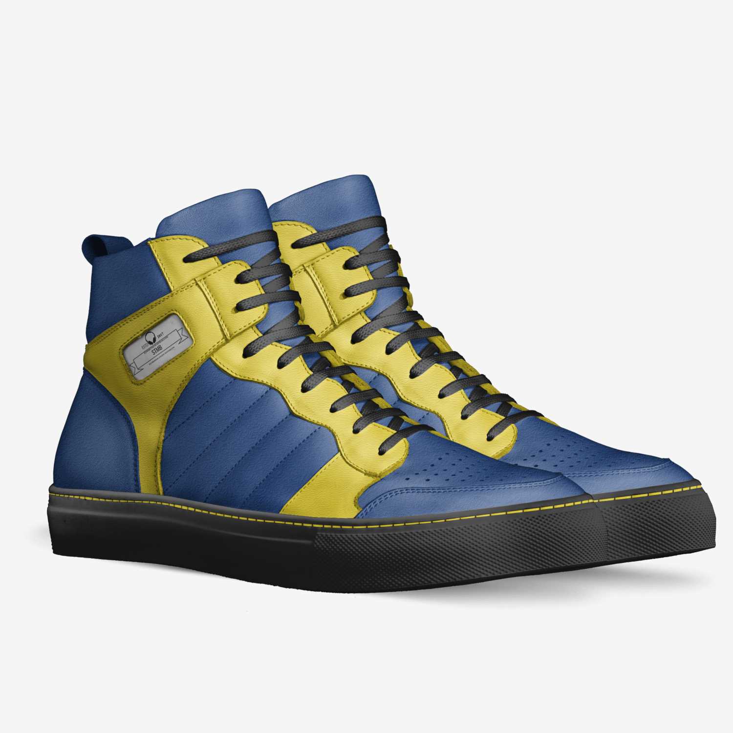 S.T.M.B. JMONEYZ custom made in Italy shoes by Devine Garrett | Double view