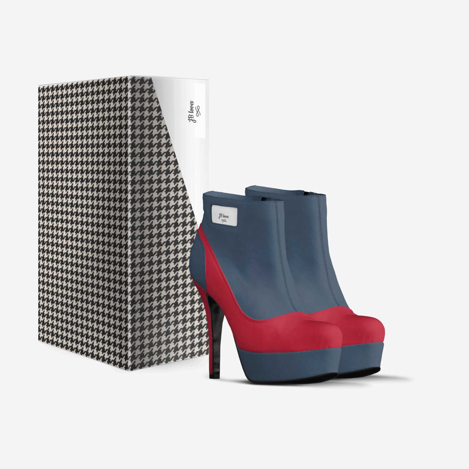 Tickes  custom made in Italy shoes by Jayda Benson | Box view