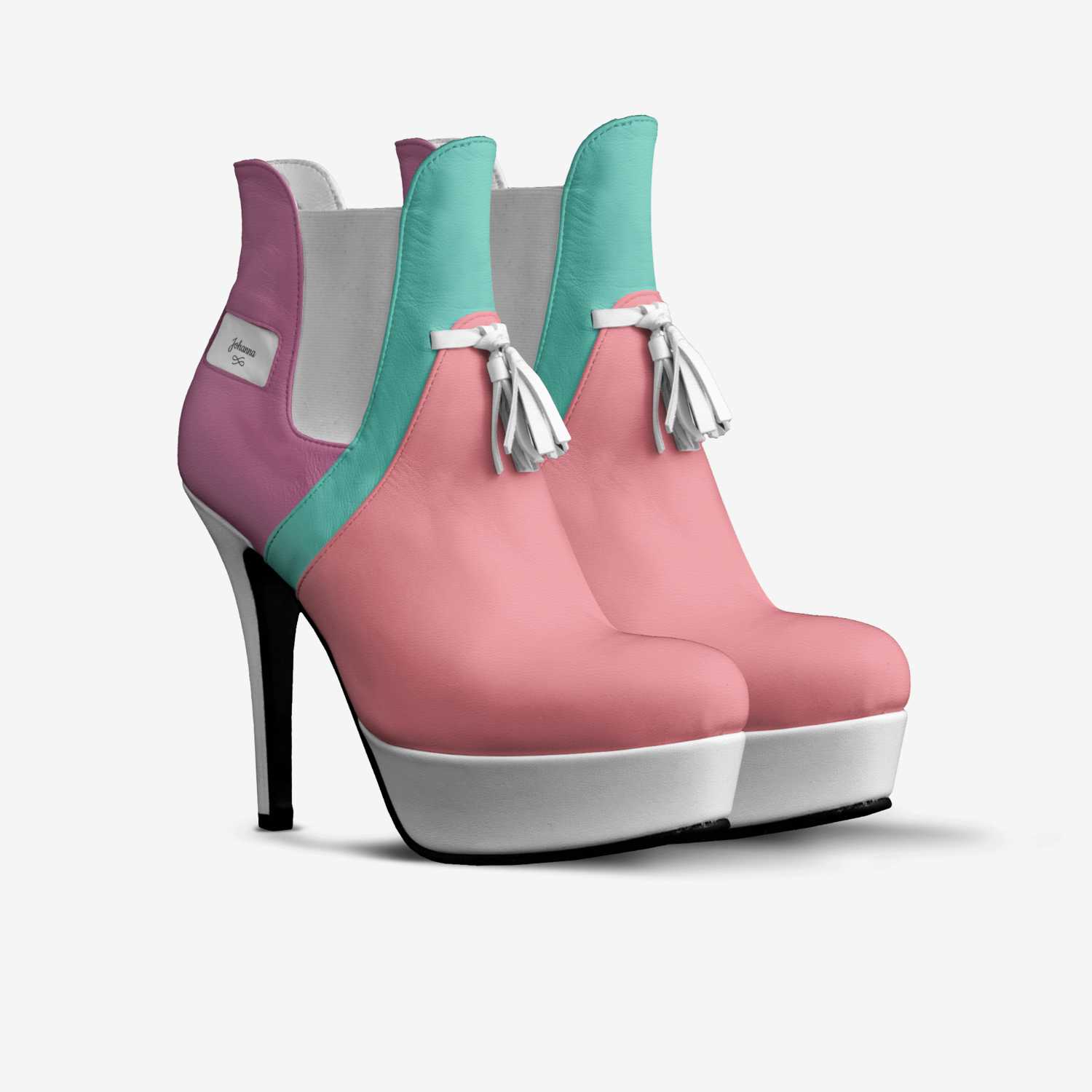 Johanna custom made in Italy shoes by Johanna Mena | Double view
