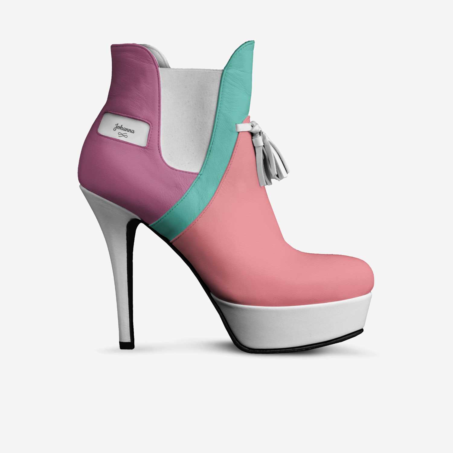 Johanna custom made in Italy shoes by Johanna Mena | Side view