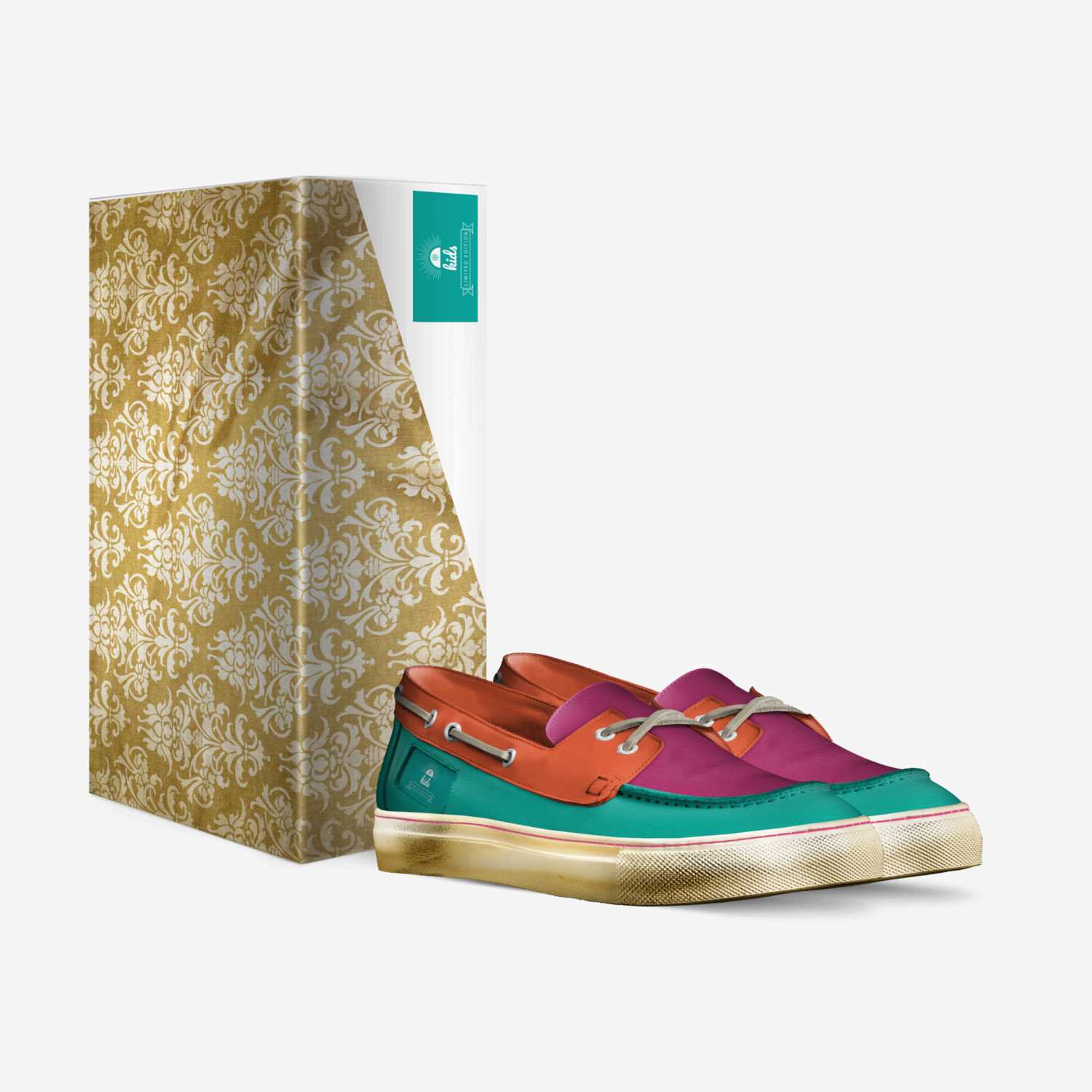 pattery custom made in Italy shoes by Lucretiahow | Box view