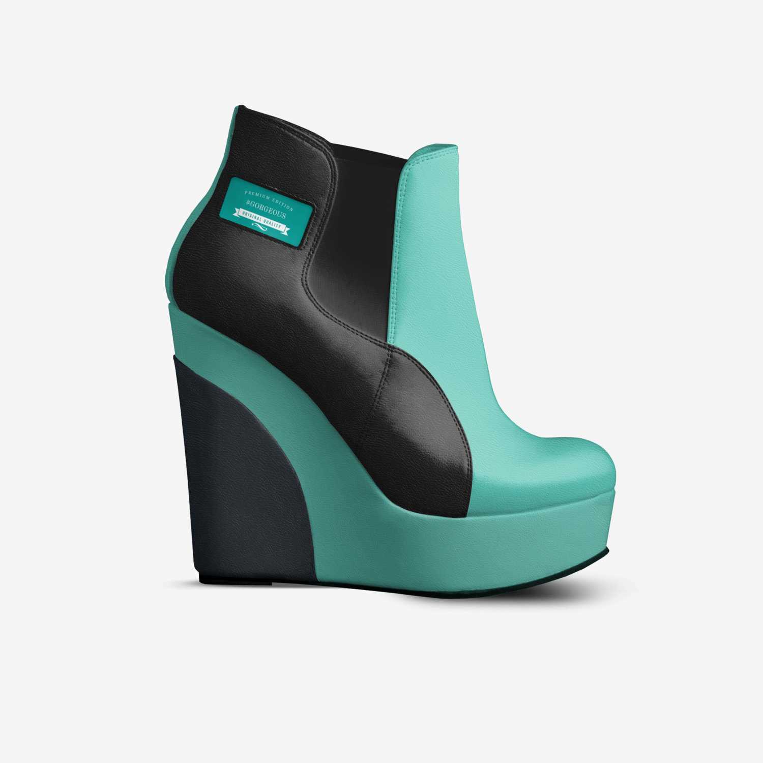 #gorgeous custom made in Italy shoes by Jaden Hope Miner | Side view