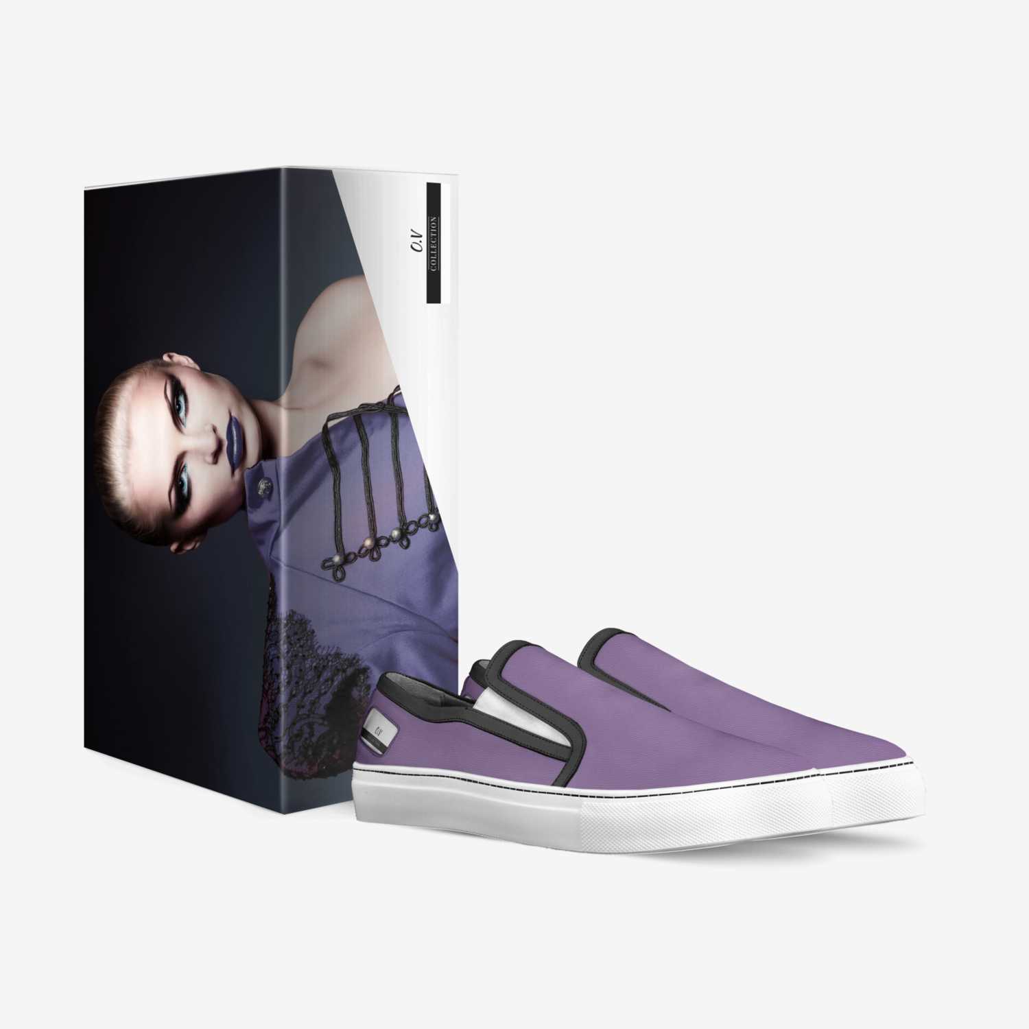 O.V custom made in Italy shoes by Olympia Vaitsidou | Box view