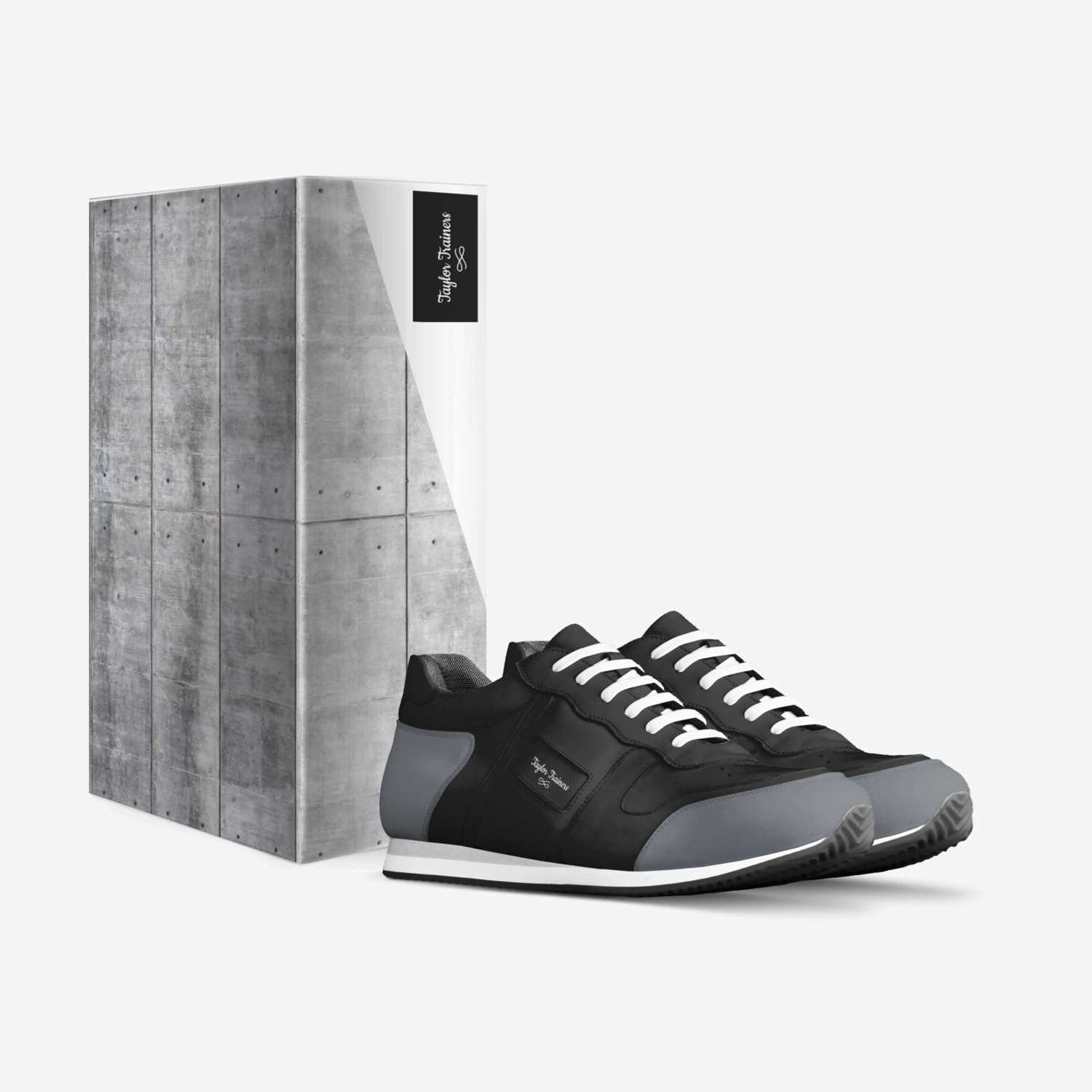 Taylor Trainers custom made in Italy shoes by Daanish Hussain | Box view