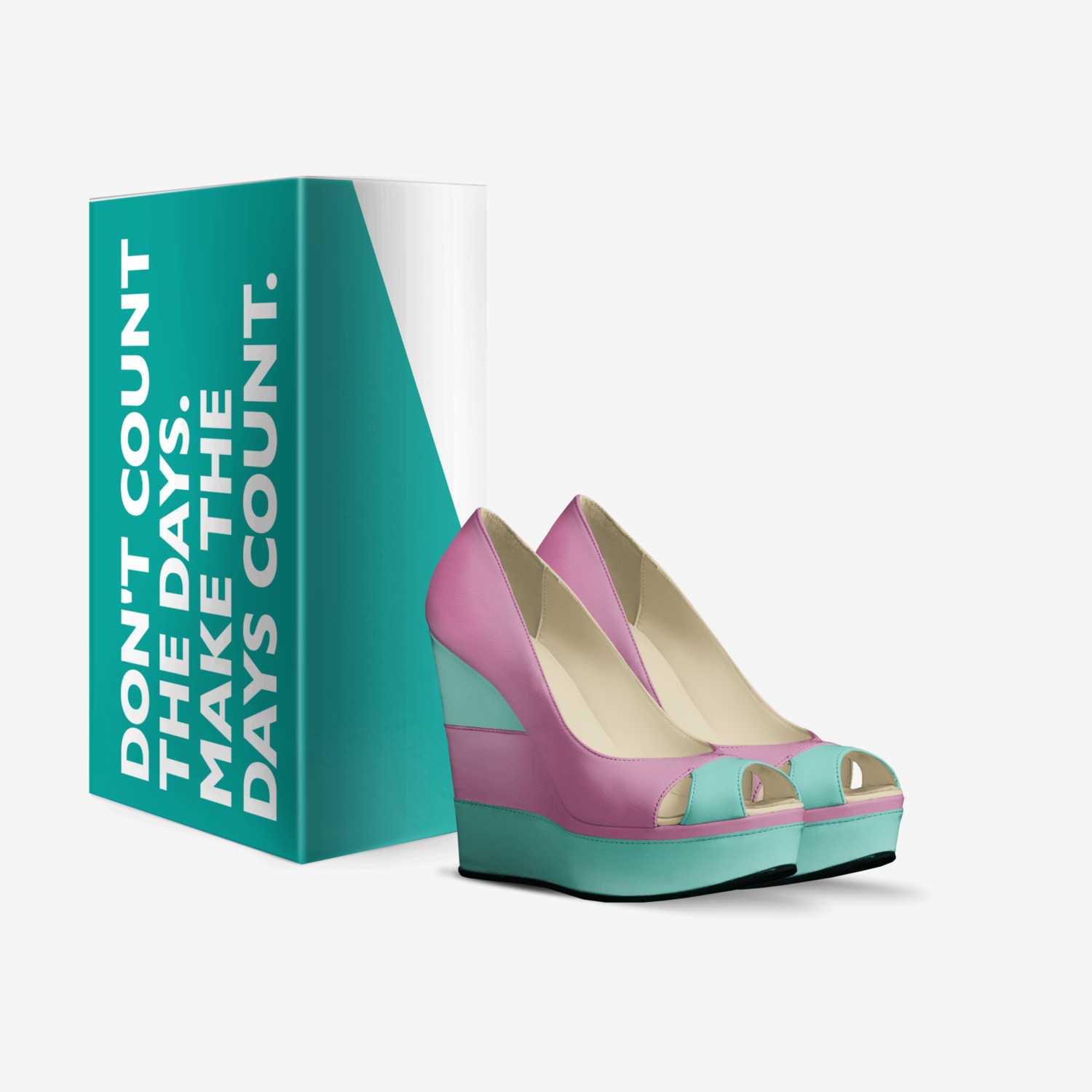 Wallflower custom made in Italy shoes by Faith | Box view