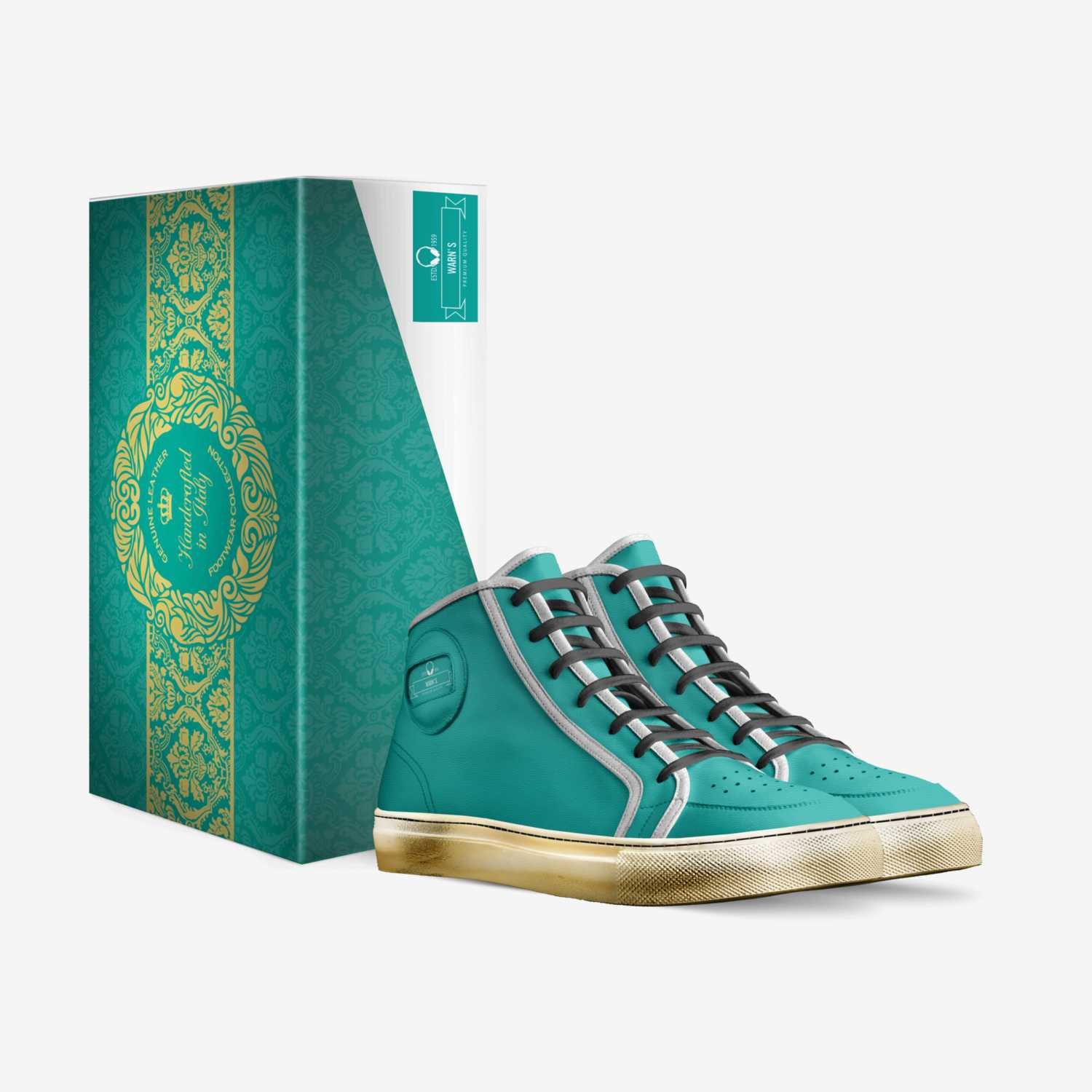 Warn's custom made in Italy shoes by Rinnardbush | Box view