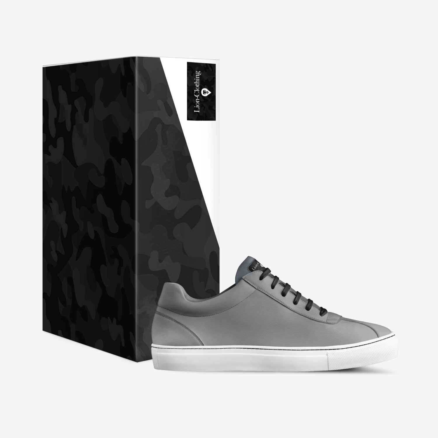 Lion Clothing custom made in Italy shoes by Marcus De Haan | Box view