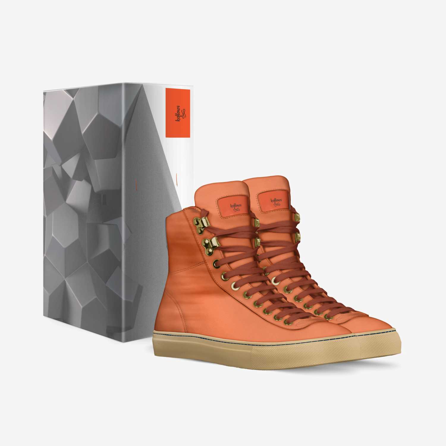 keflows custom made in Italy shoes by Amirfarley | Box view