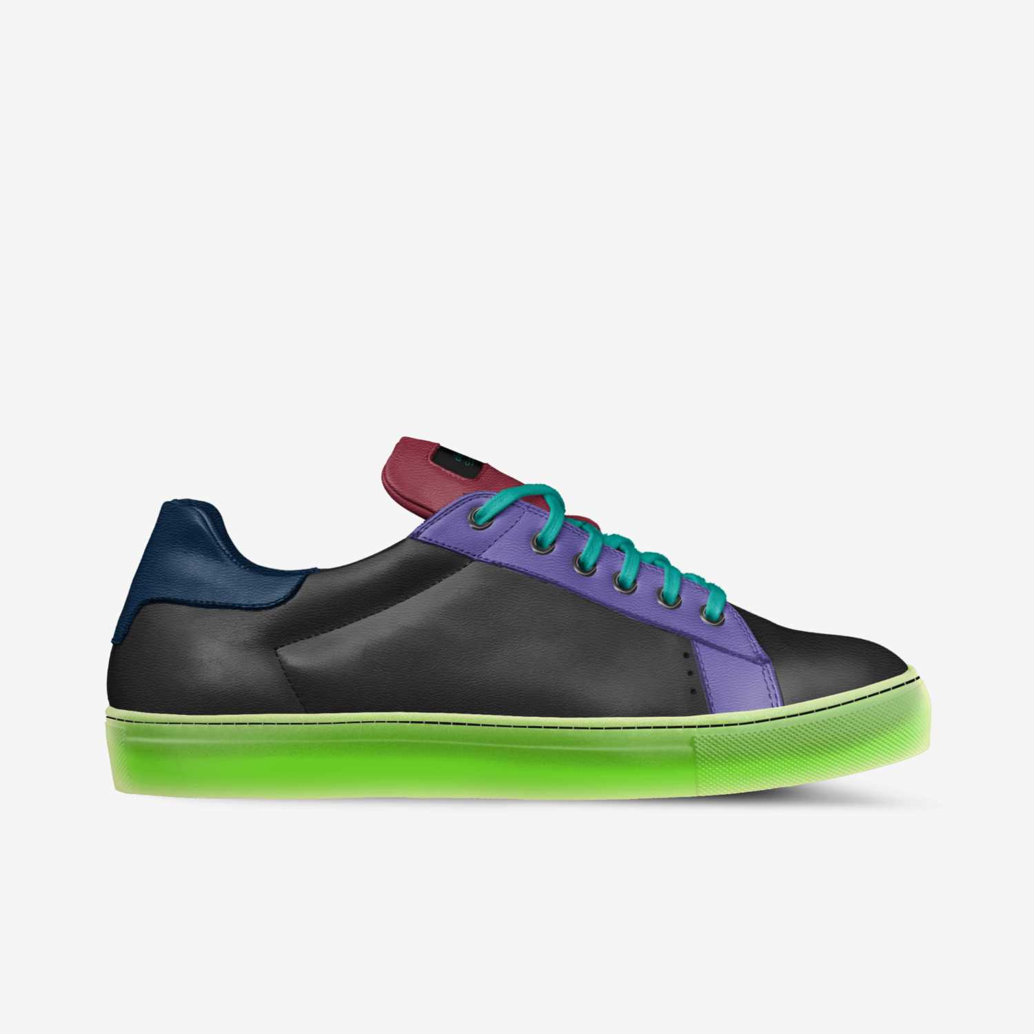 dots custom made in Italy shoes by Lexie Matteson | Side view