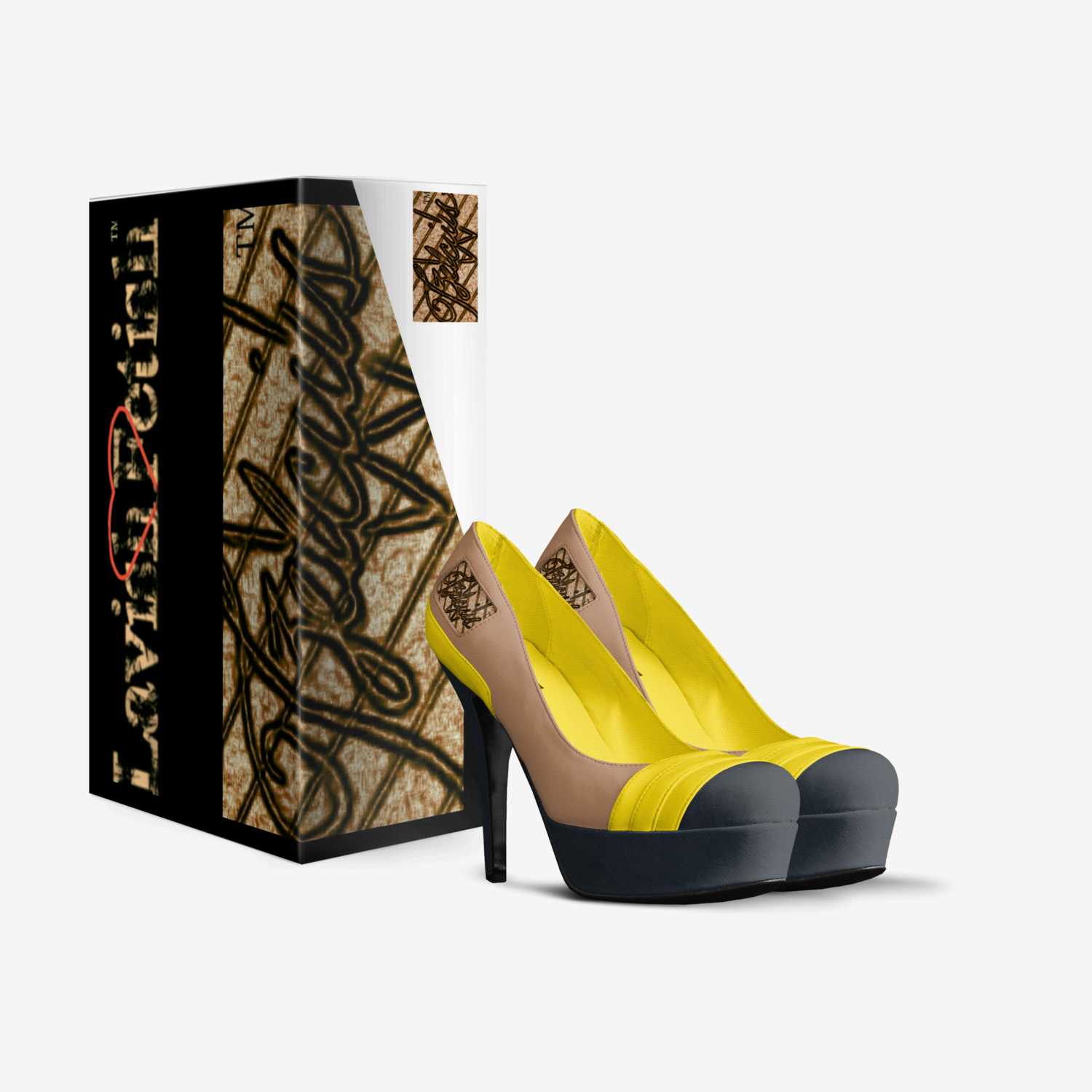 Lavish Fetish custom made in Italy shoes by Carolyn Wilks | Box view