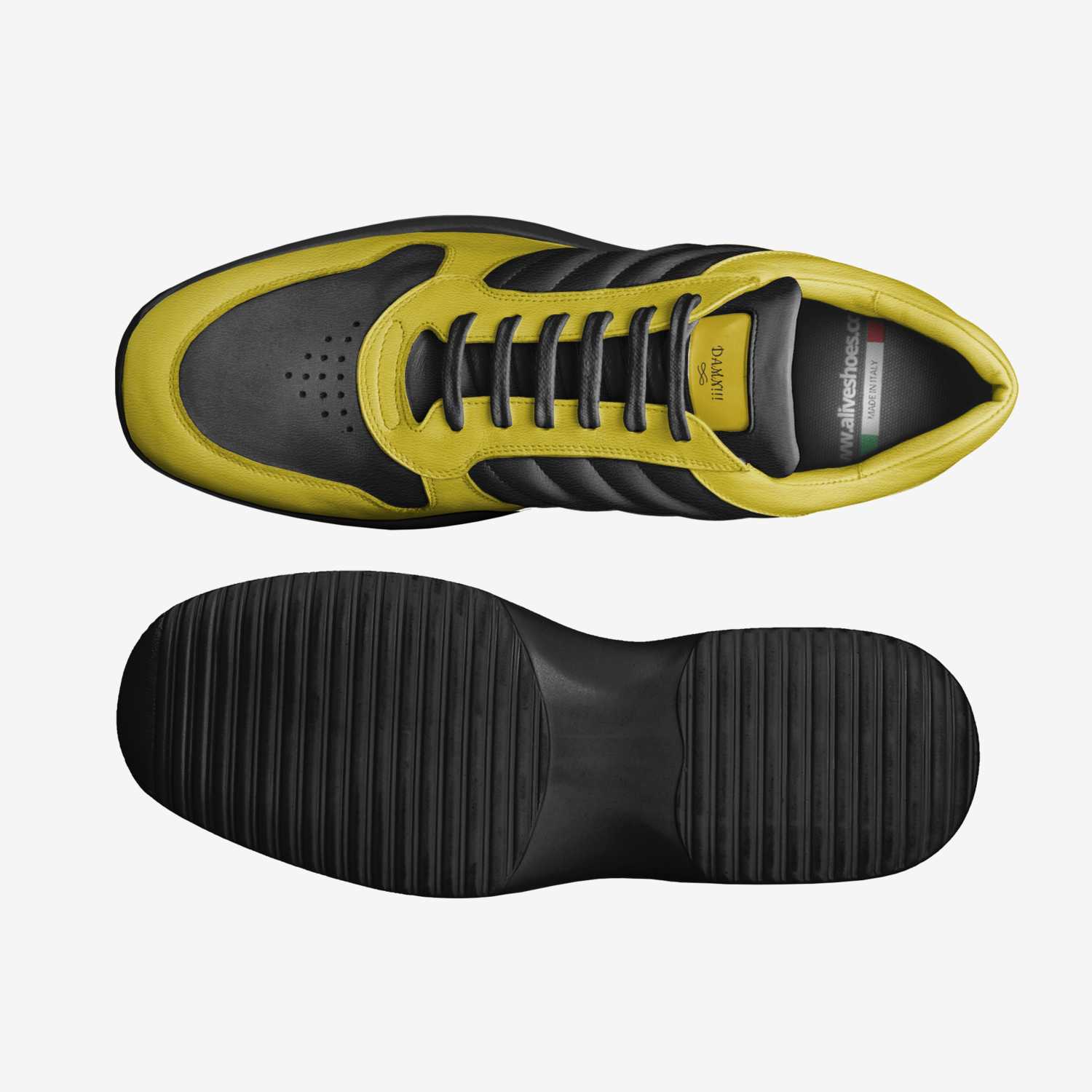 DAMN!!! custom made in Italy shoes by Stoney Bastian | Top view