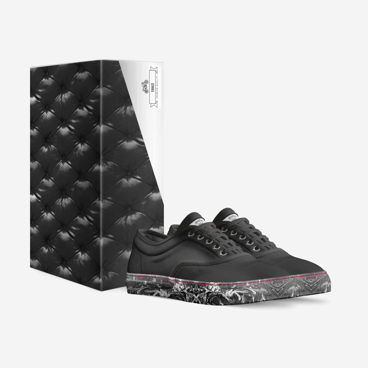 Fanazi  custom made in Italy shoes by Tylan Andrews | Box view