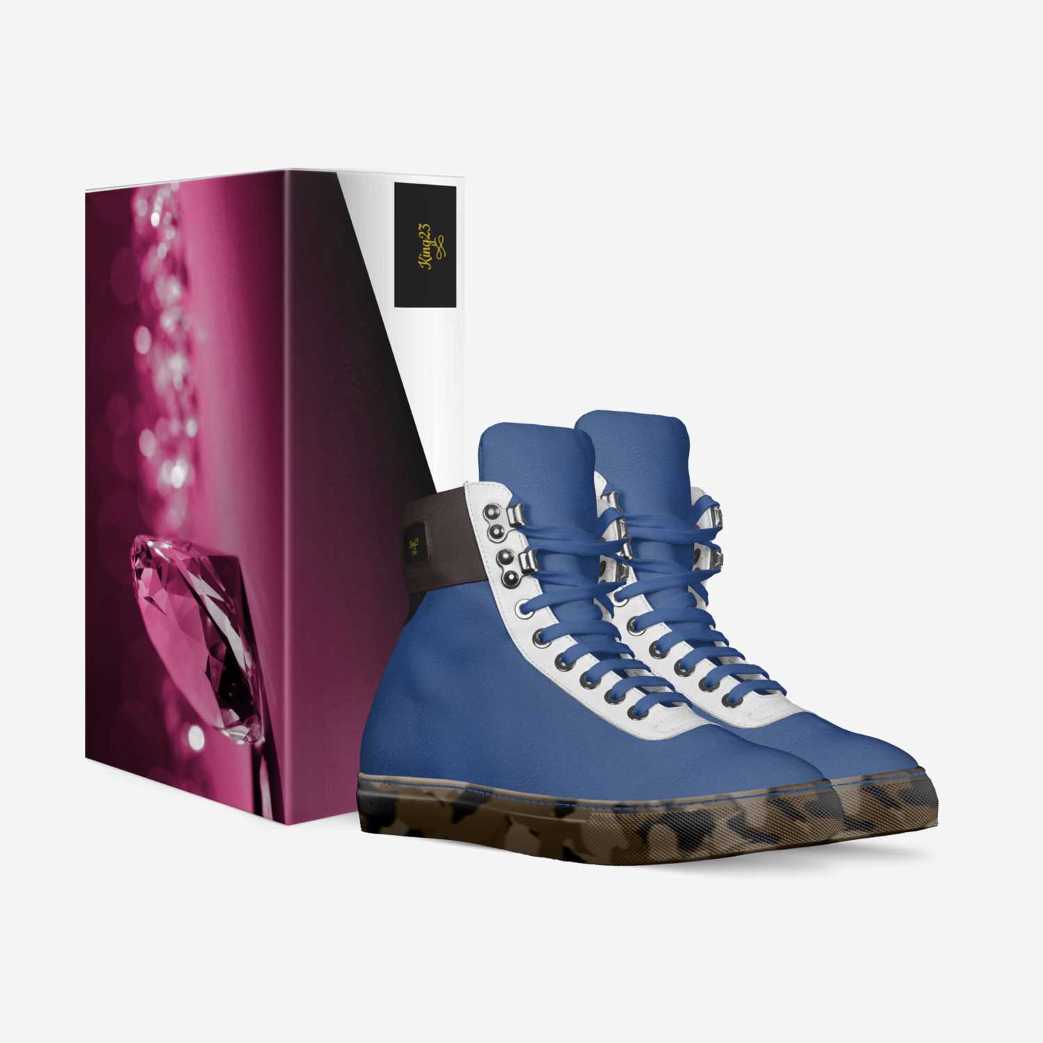 King23 custom made in Italy shoes by Hissan | Box view