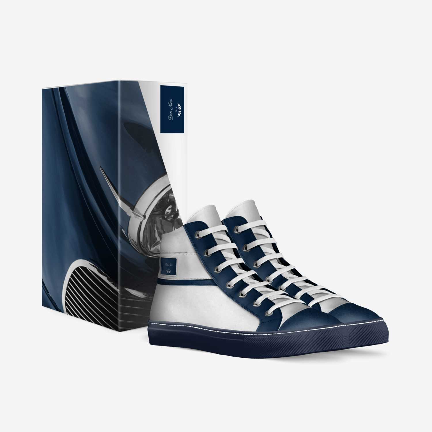 Don Nicci custom made in Italy shoes by T-dawg Da Don | Box view