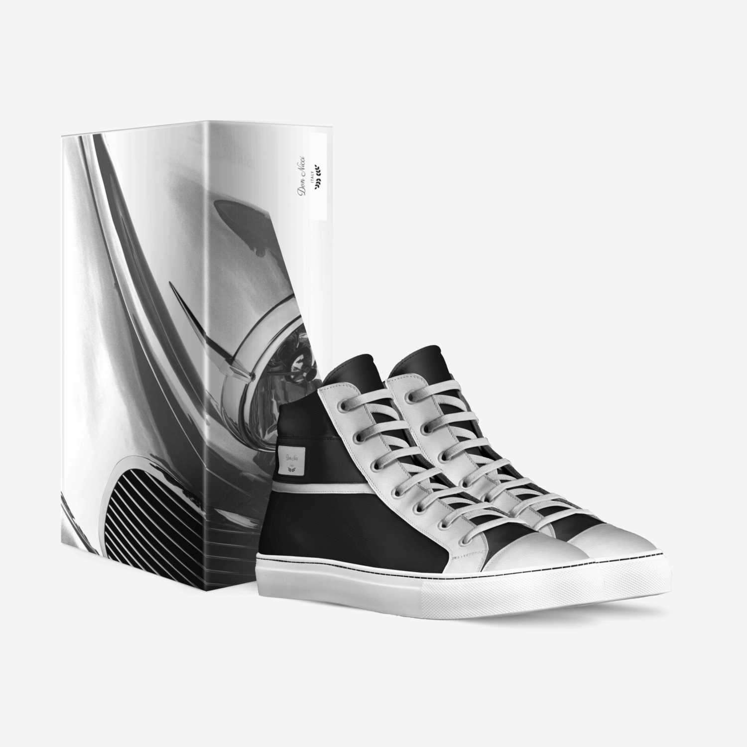 Don Nicci custom made in Italy shoes by T-dawg Da Don | Box view