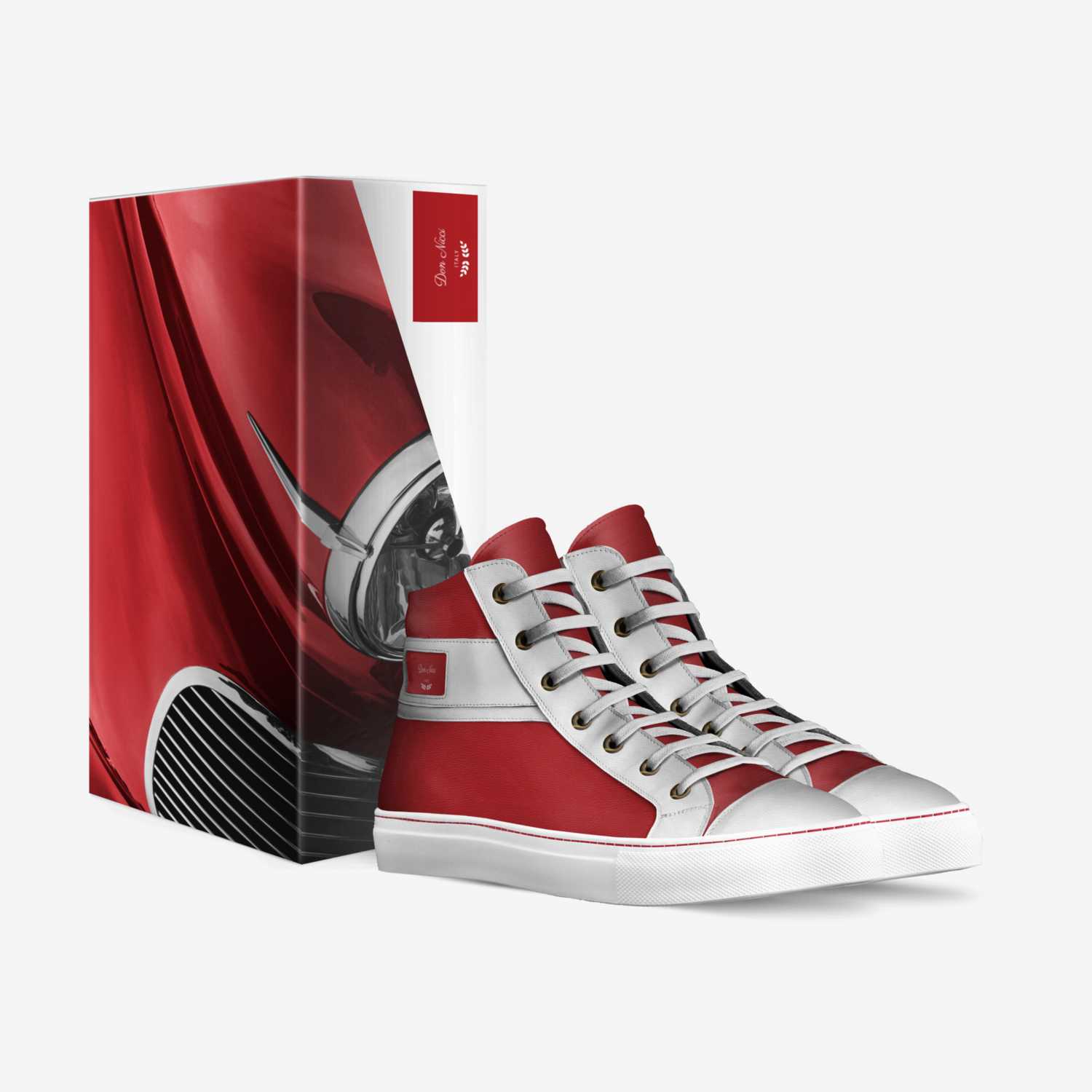 Don Nicci custom made in Italy shoes by T-dawg Da Don | Box view