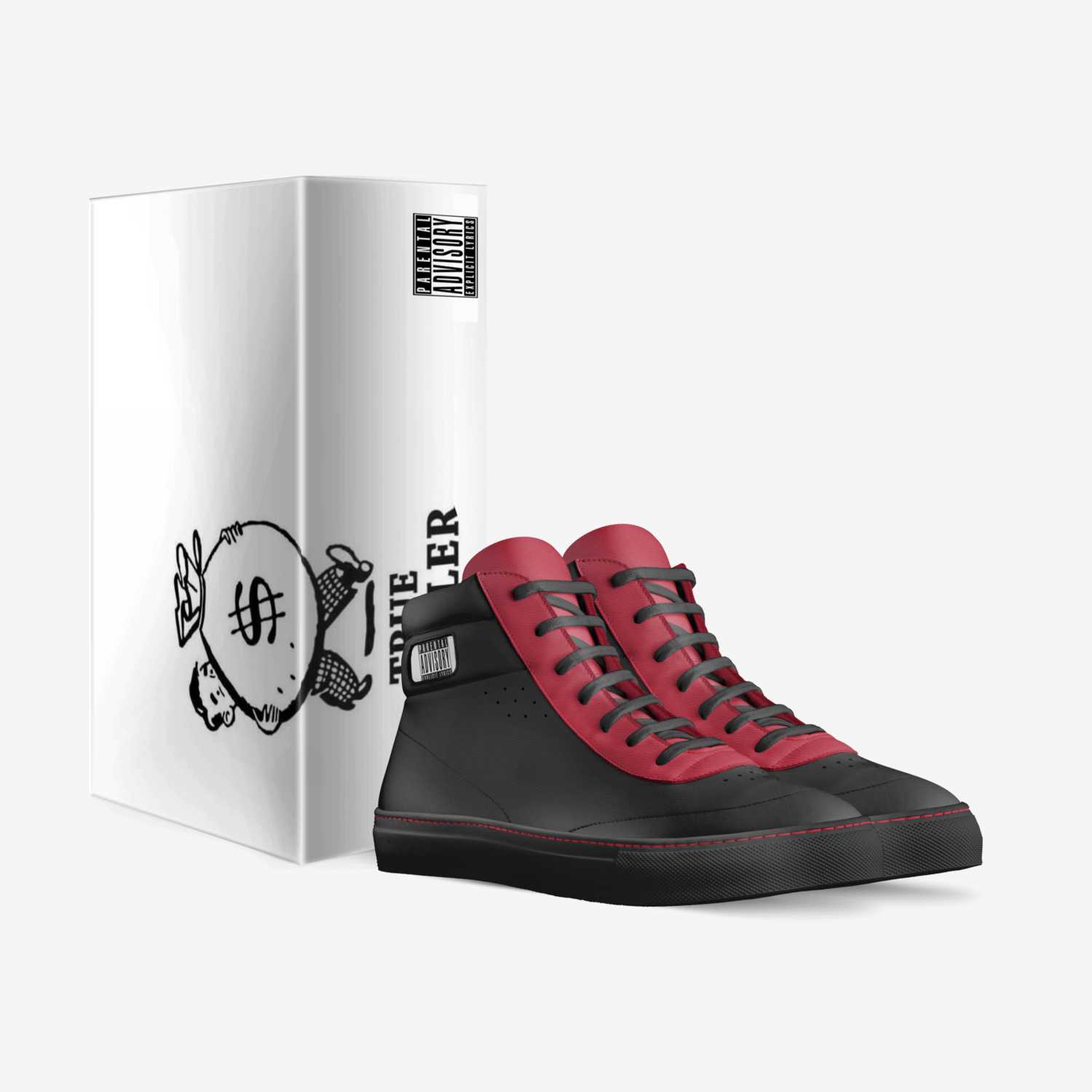 True Hustler custom made in Italy shoes by Irvin Shanks | Box view