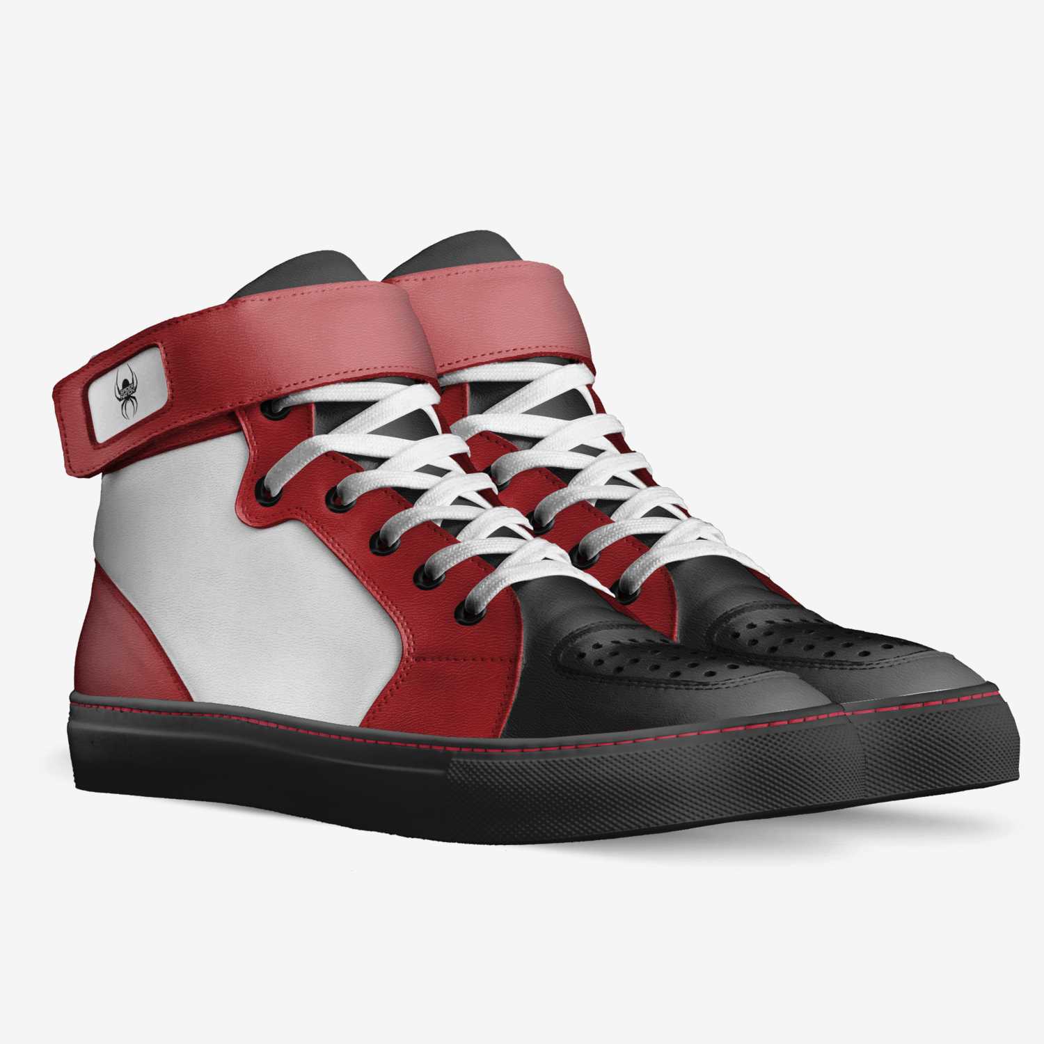 Spidernation  custom made in Italy shoes by Laketha | Double view