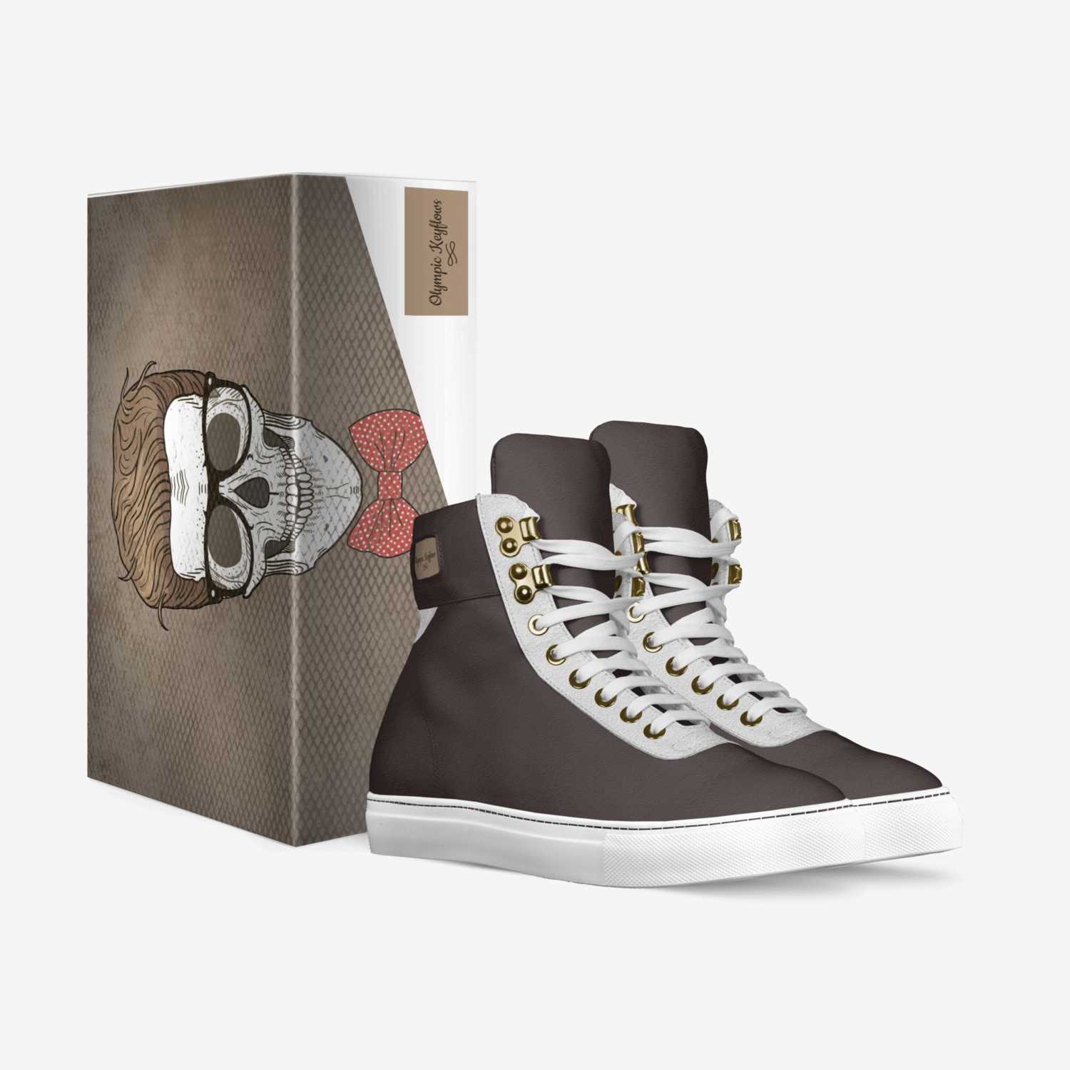 Olympic Keyflows custom made in Italy shoes by Amirfarley | Box view