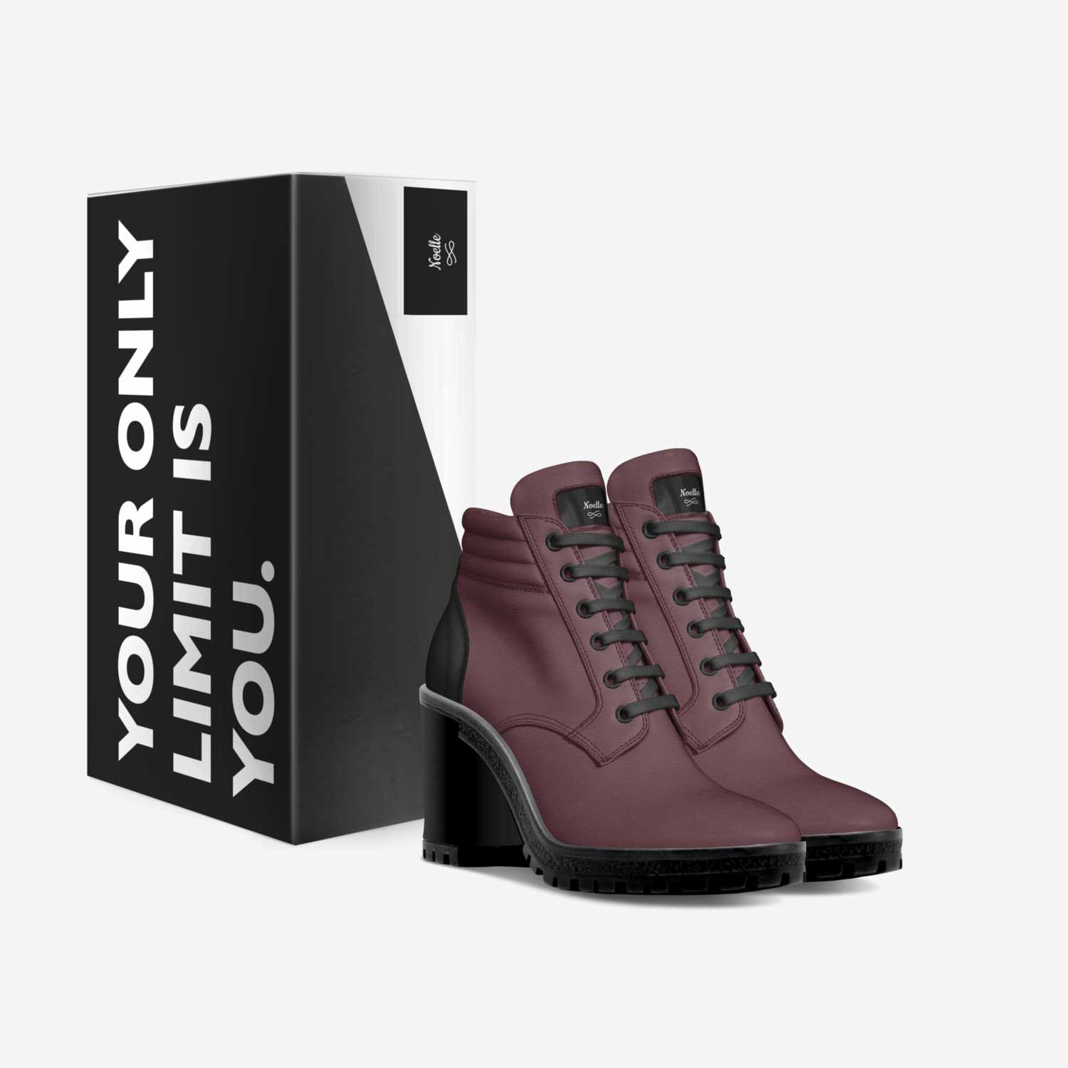 Noelle custom made in Italy shoes by Lashanna Banks | Box view