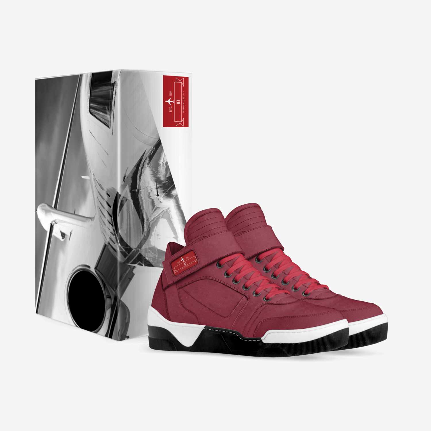 Jet custom made in Italy shoes by Anthony Shelton | Box view