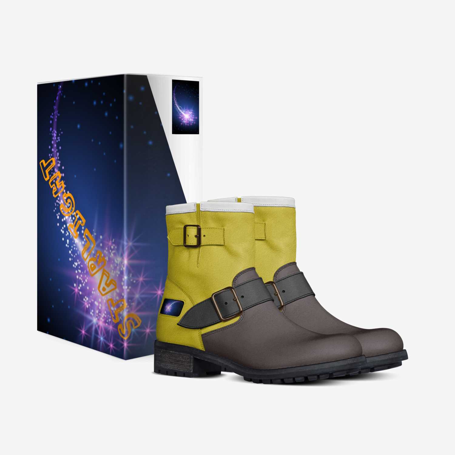 starlight custom made in Italy shoes by Nora Payeton | Box view