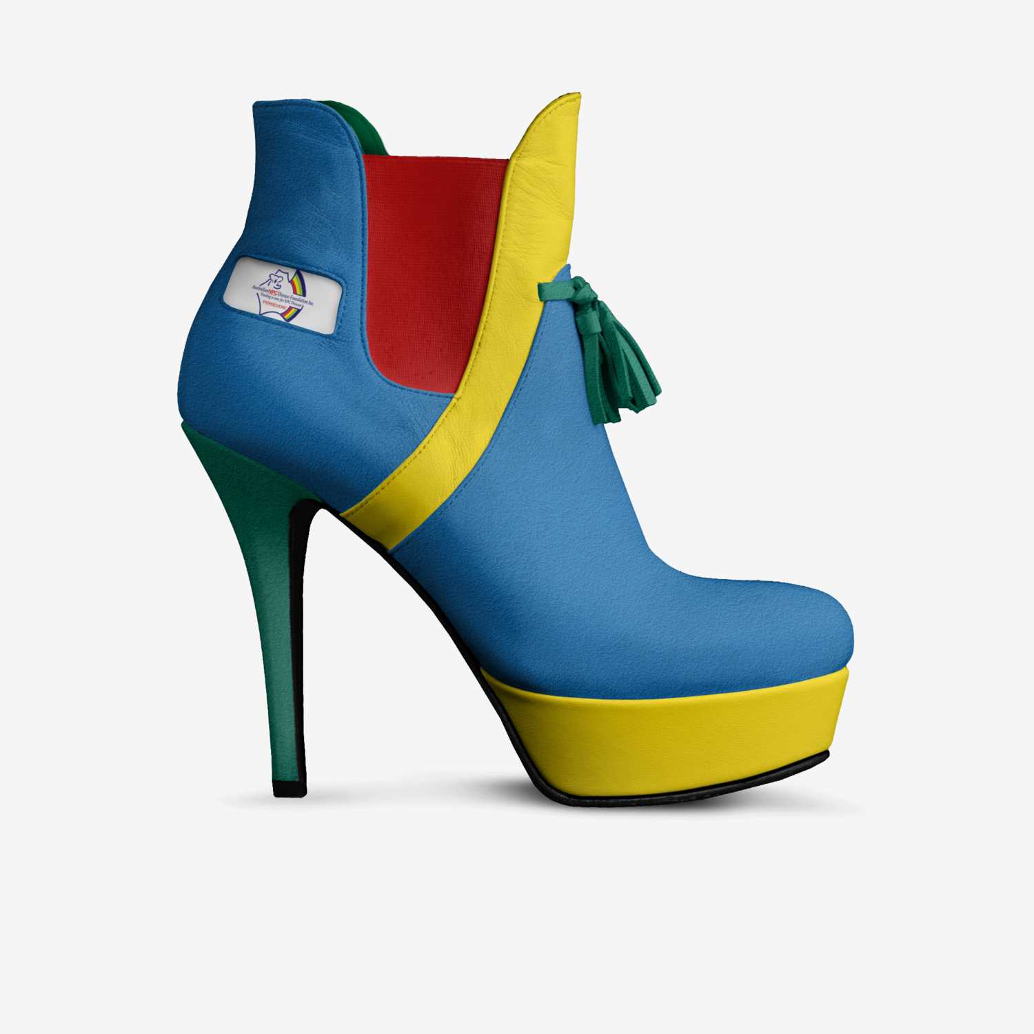 npcd design 3 custom made in Italy shoes by Reygnna Fry | Side view