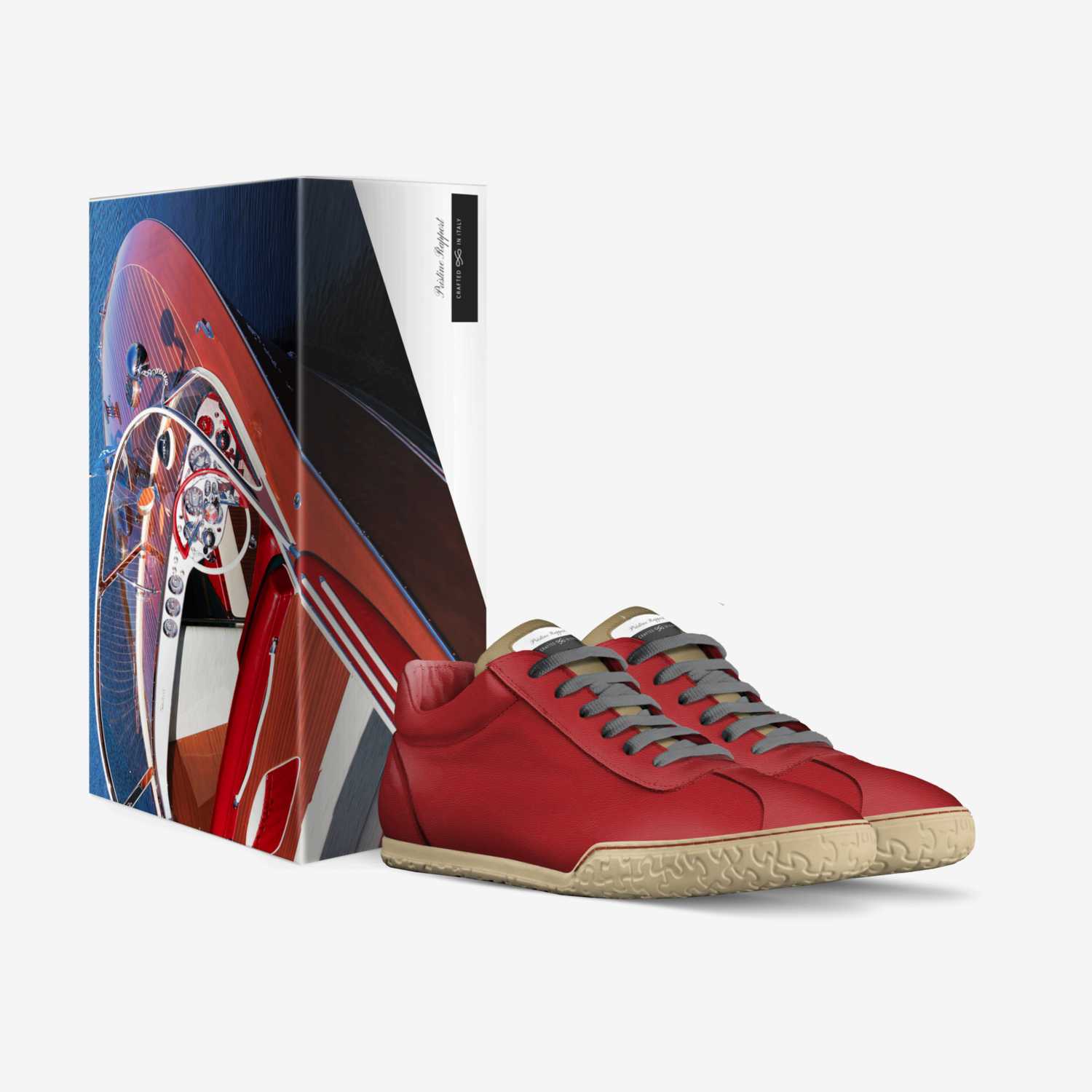 Pristine Rapport custom made in Italy shoes by Ed John | Box view