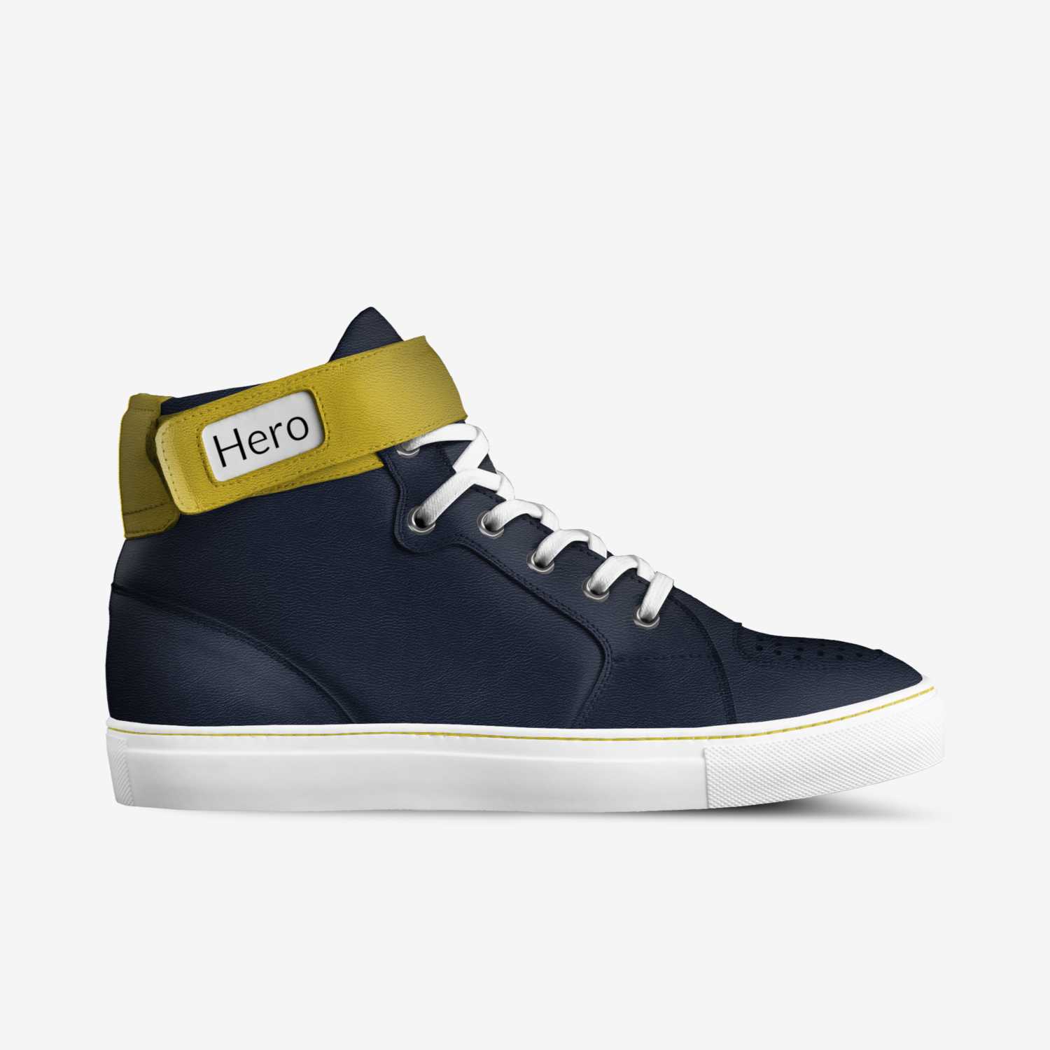 Hero's custom made in Italy shoes by Corbin Greene | Side view