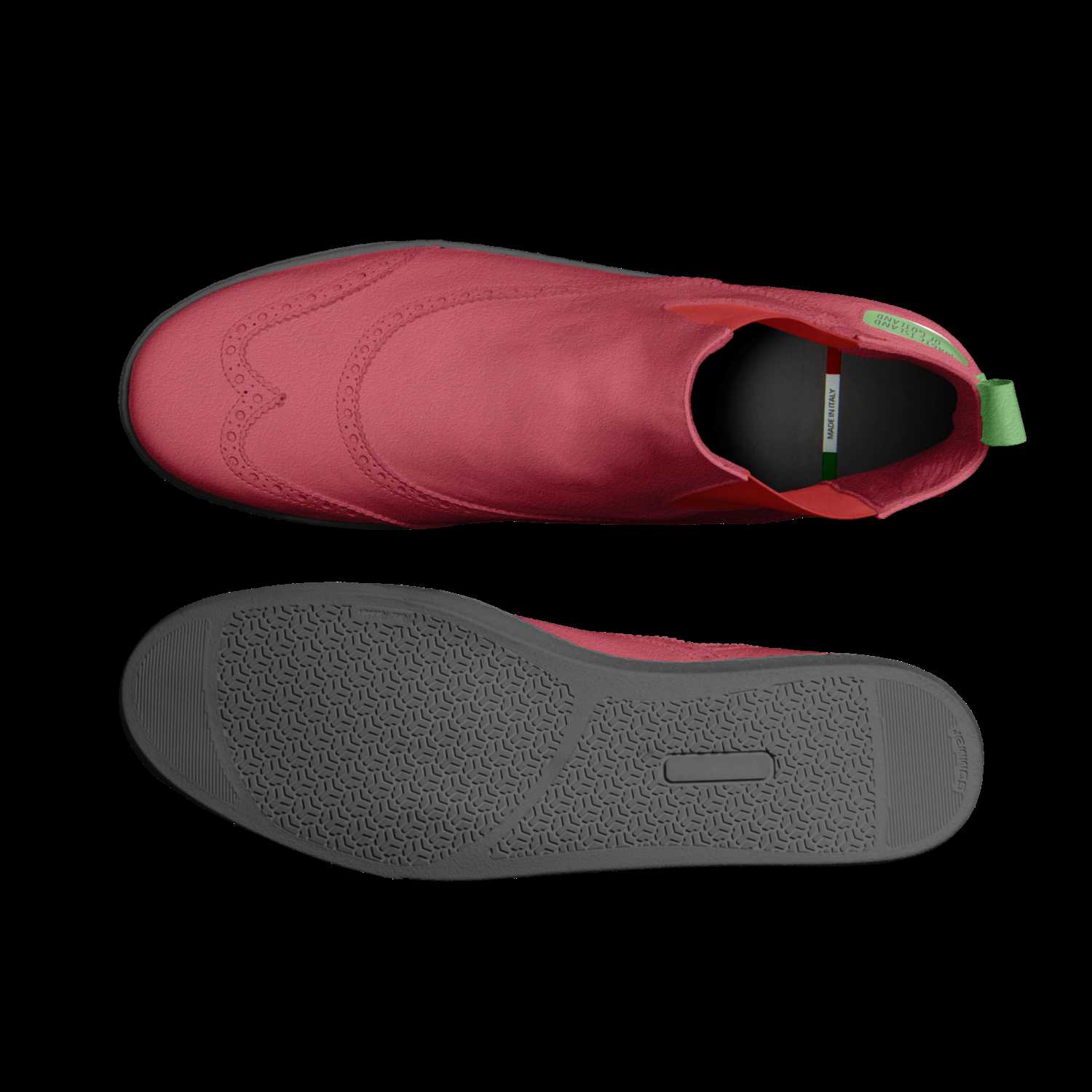 Go Soft Red A Custom Shoe concept by Asa Stenstrom