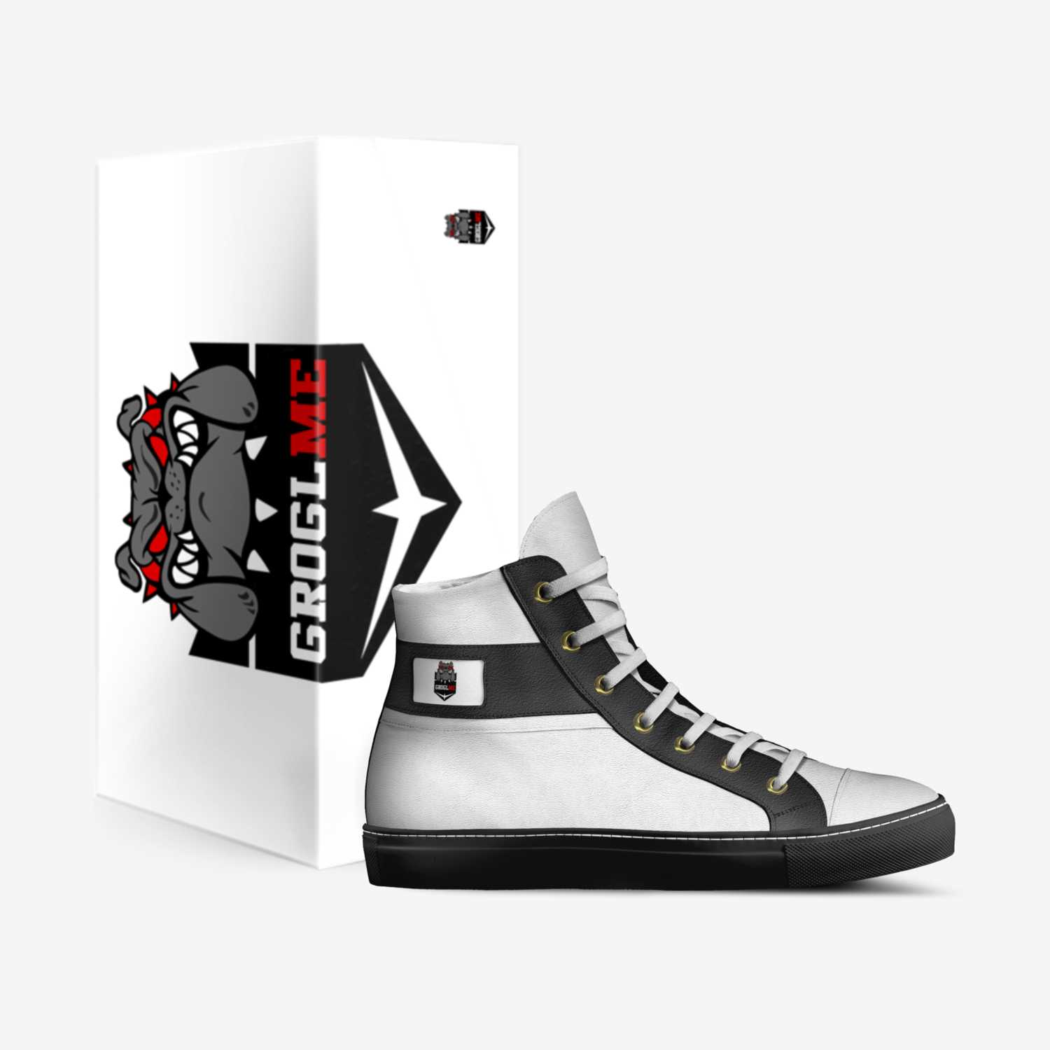 groglme custom made in Italy shoes by Kenneth Aytch | Box view