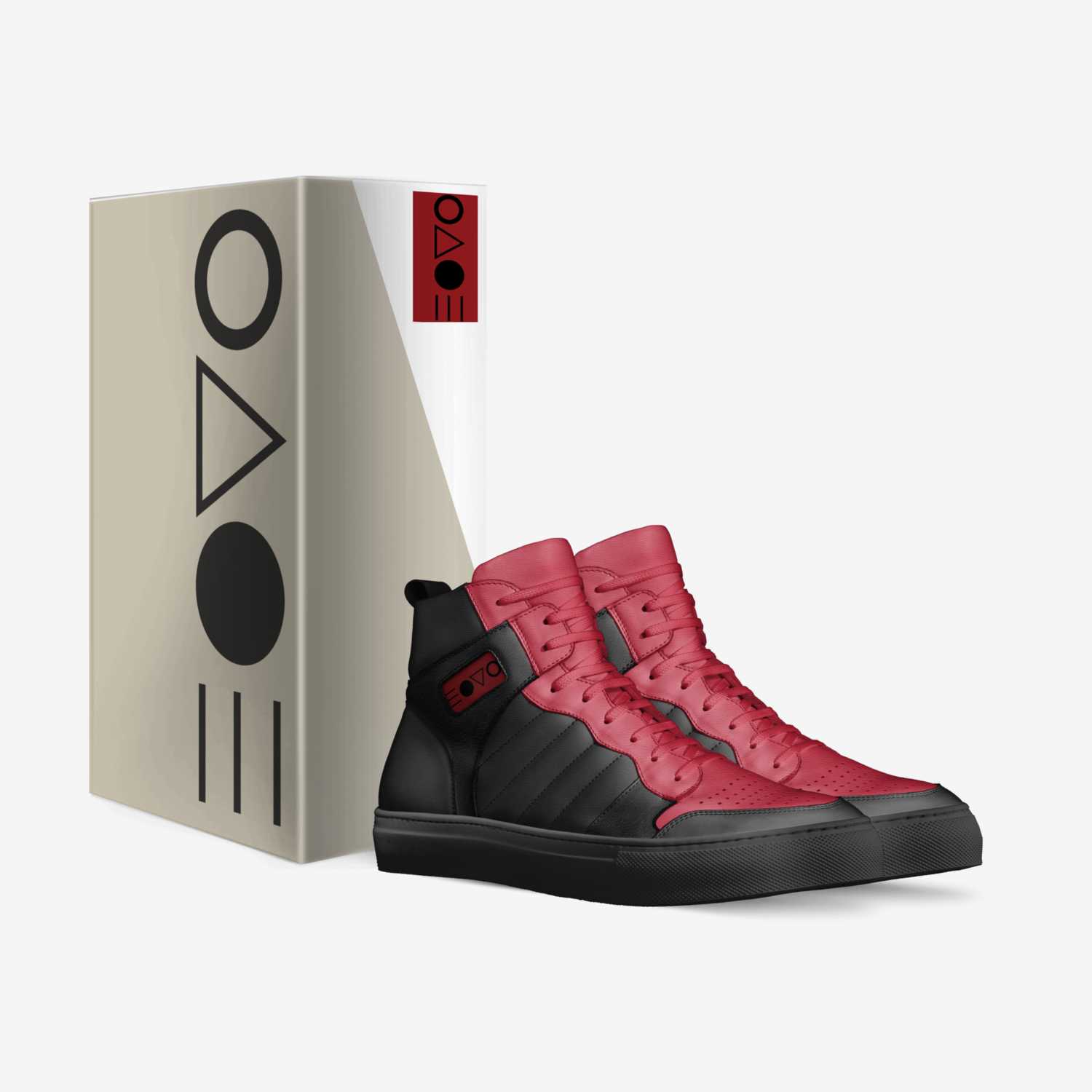Eclipse custom made in Italy shoes by Jaida Thompson | Box view