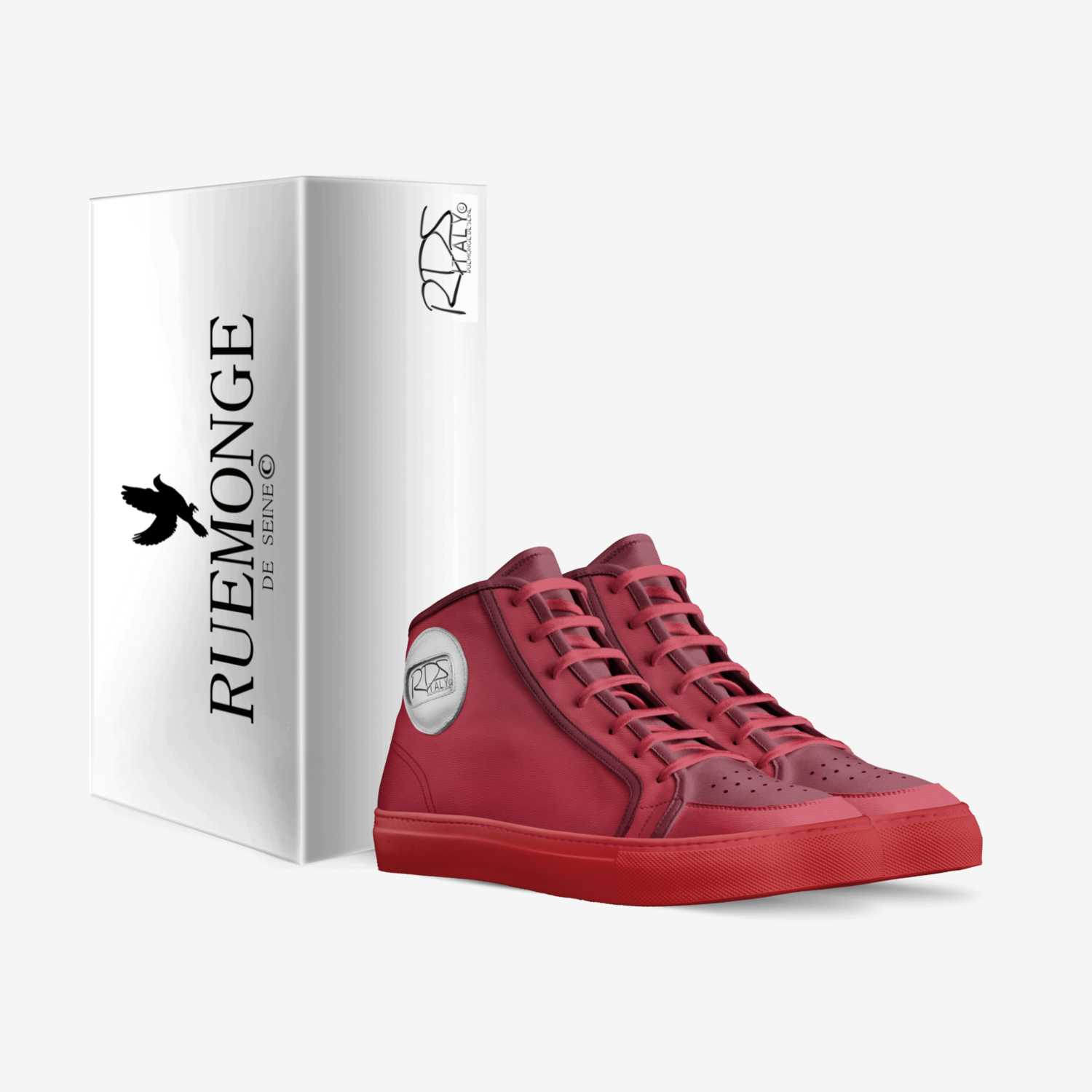 Rue de seine  custom made in Italy shoes by Ruemonge De'Seine | Box view