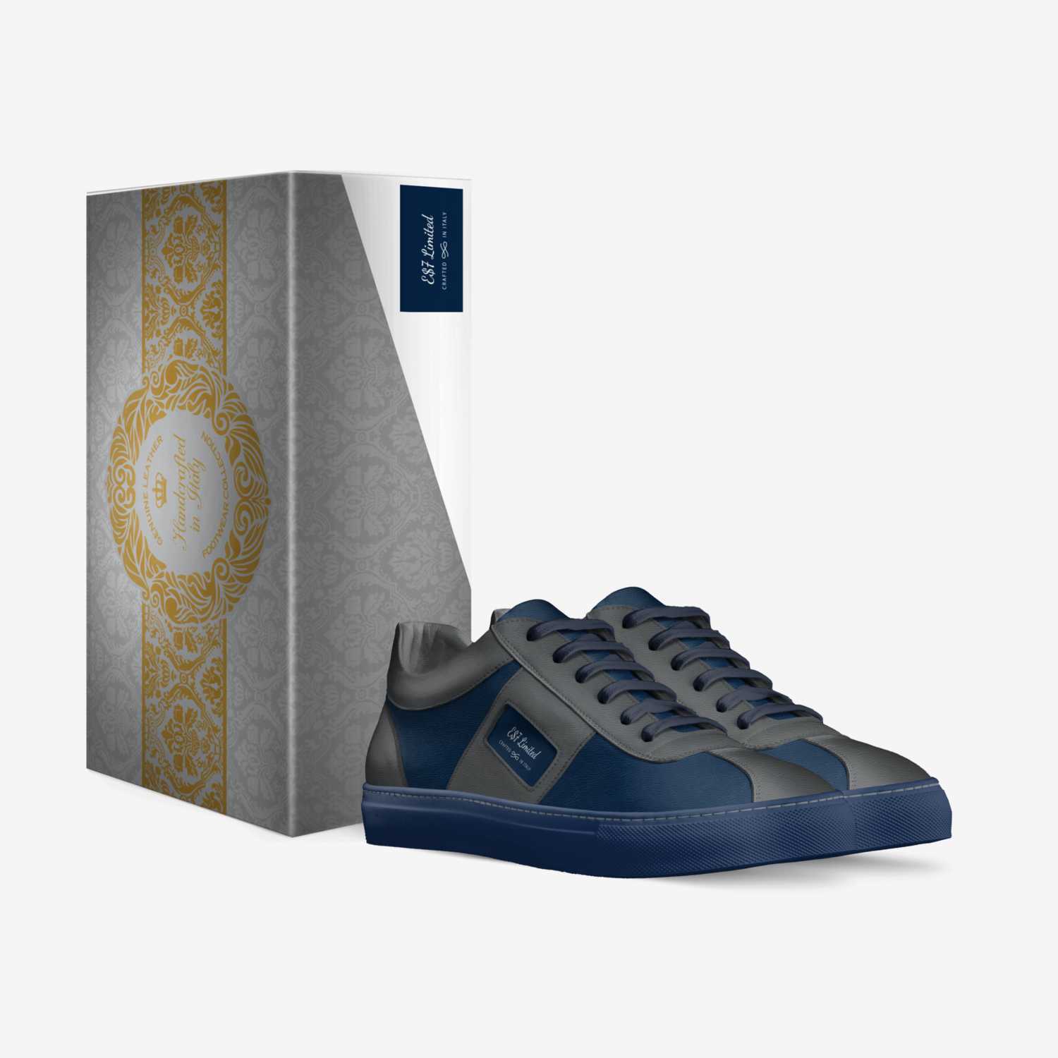 E$7 Limited custom made in Italy shoes by Lateef Williams | Box view