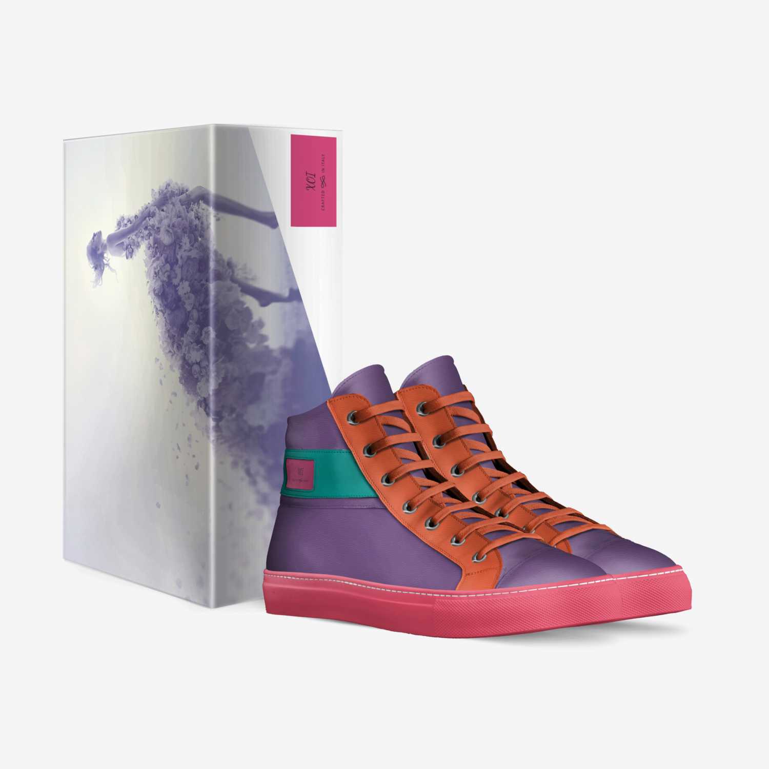XOI custom made in Italy shoes by Sharon Hammons | Box view