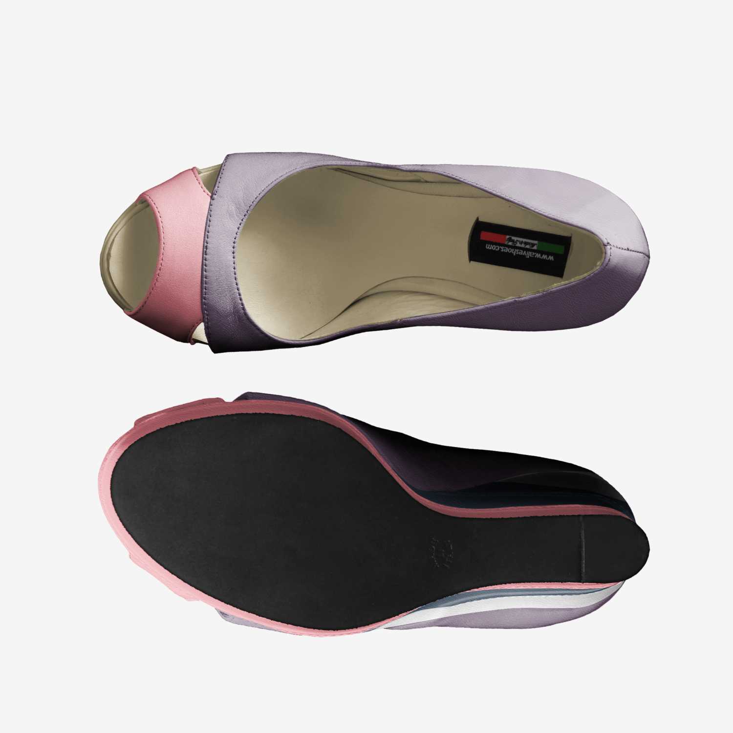 rinaa custom made in Italy shoes by Rinaa Shah | Top view