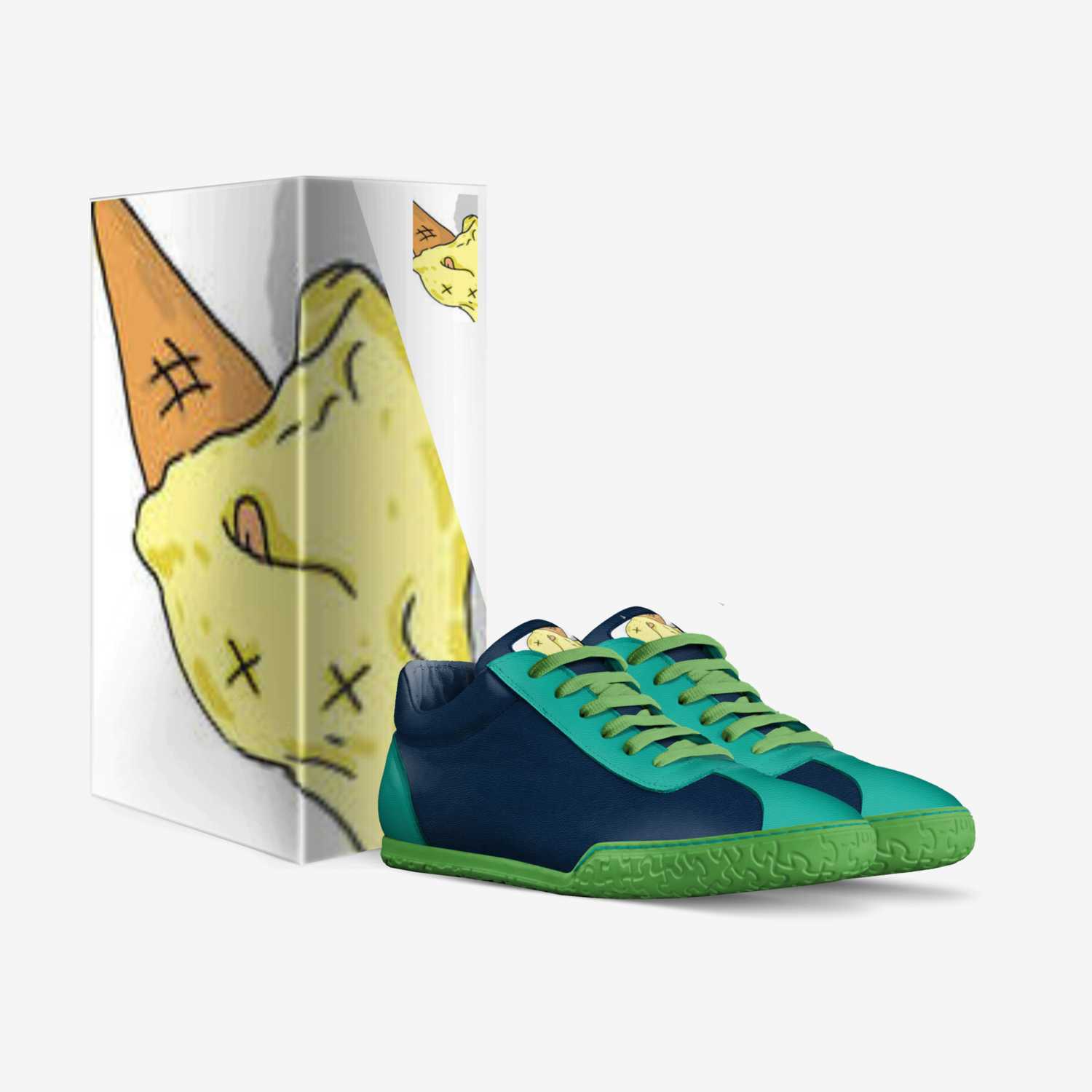 Cone Drops custom made in Italy shoes by Alvin Niter | Box view