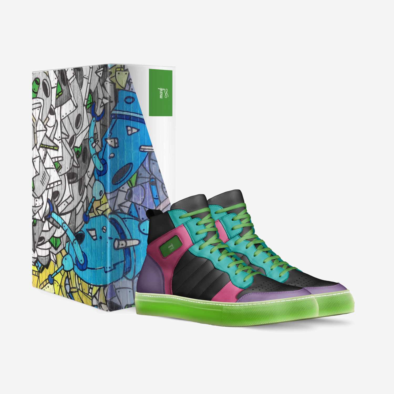 marfj custom made in Italy shoes by Maria Judith Rivas Figueredo | Box view