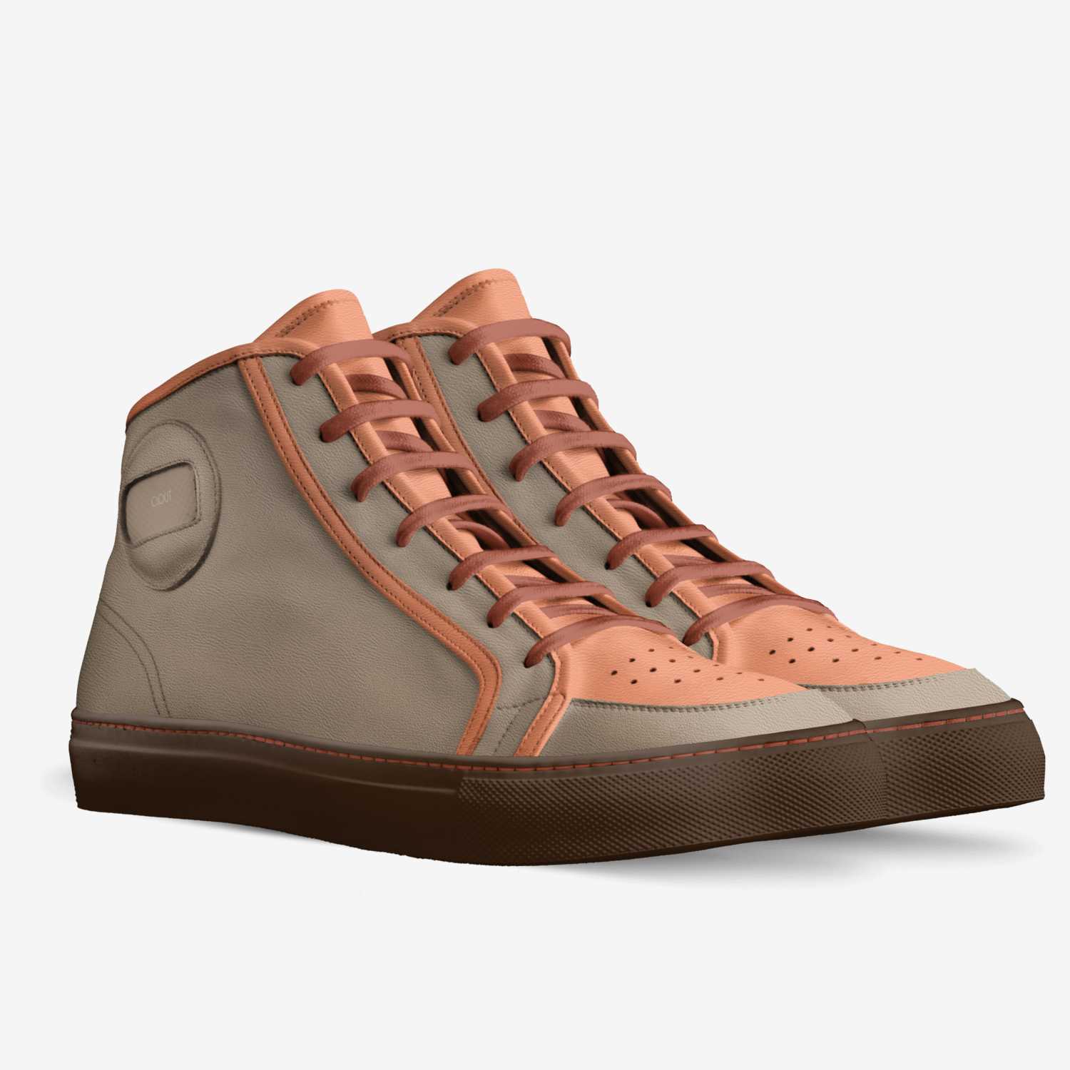 Clout custom made in Italy shoes by Bh | Double view